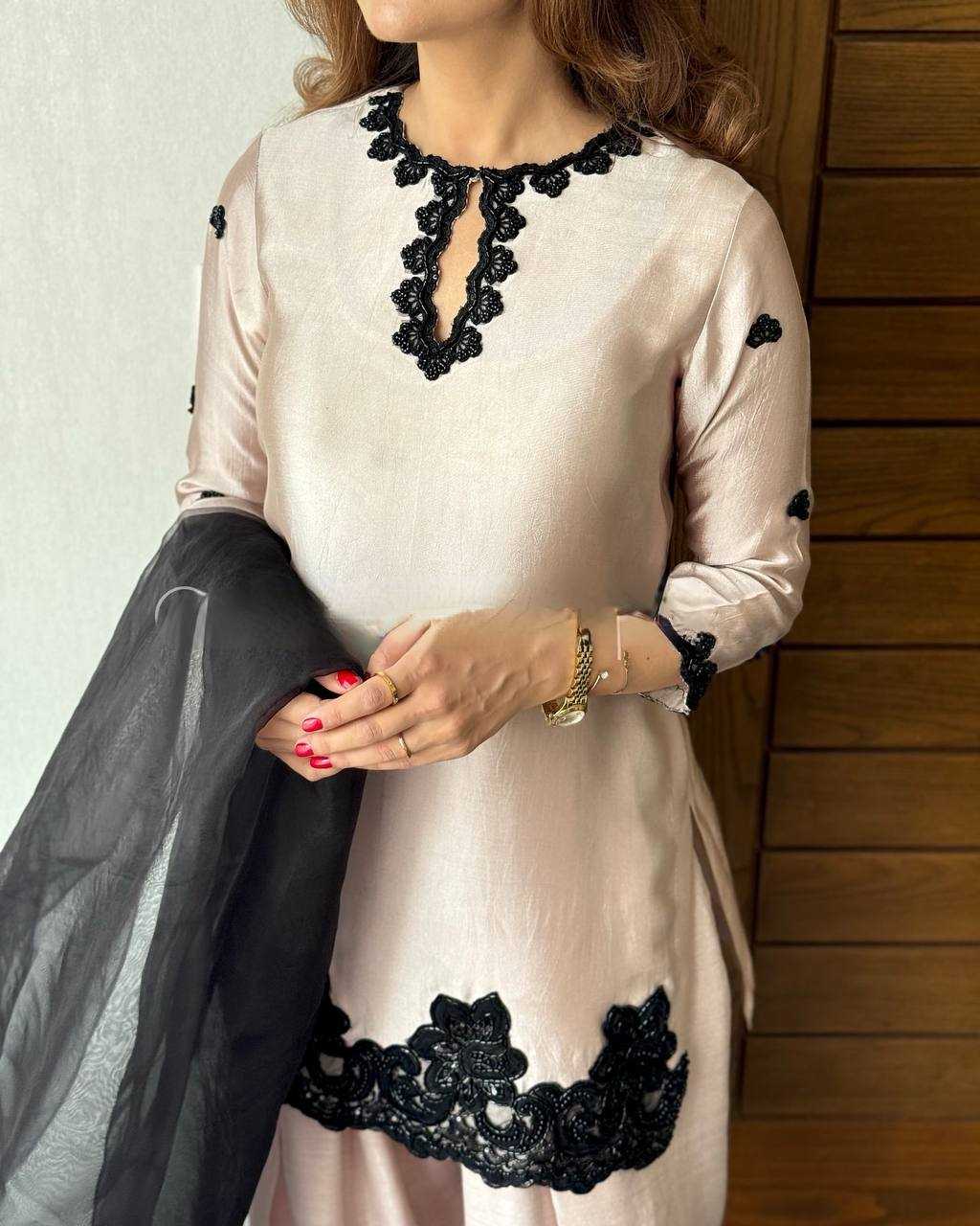 Ynf Crepe RIN197 4841 3701 Suits & Dresses Wholesale Party wear suits Bridal Suits Designer Suits Manufacturer