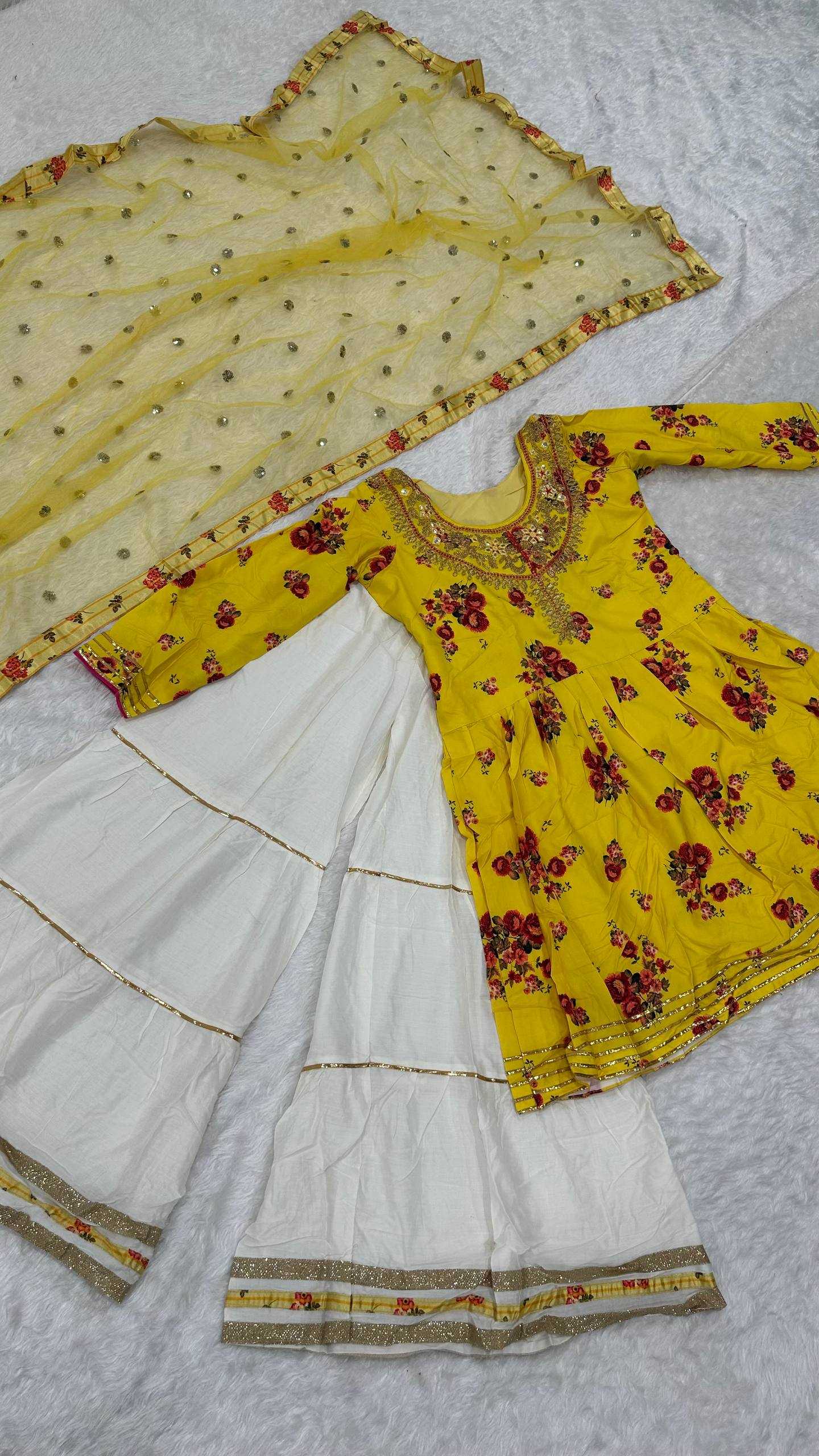 Ynf Crepe RIN213 P43 Suits & Dresses Wholesale Ladies Suits Sharara Salwar Suits Embroidery Suits Manufacturer