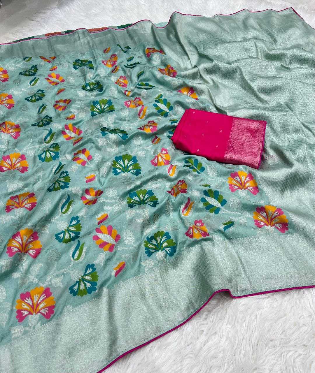 Ynf Crepe RIN225 943 Sarees Wedding Collections Festive Collections Wholesale Georgette Sarees Festive Sarees Sarees With Blouse Manufacturer