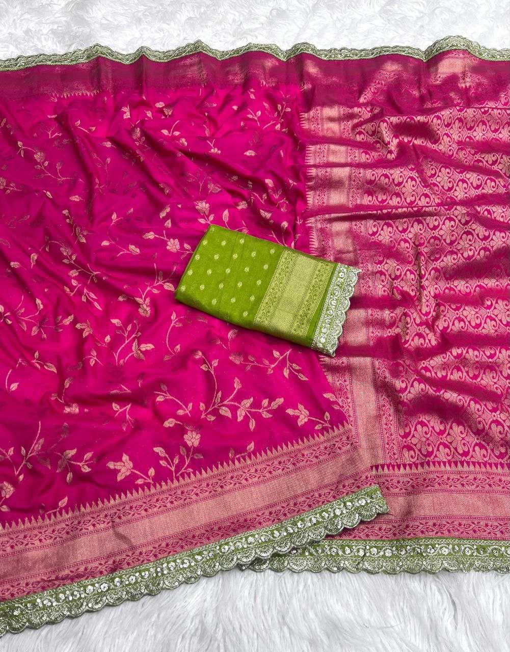 Ynf Crepe RIN225 944 Sarees Wedding Collections Festive Collections Wholesale Georgette Sarees Embroidered Sarees Sarees With Blouse Manufacturer