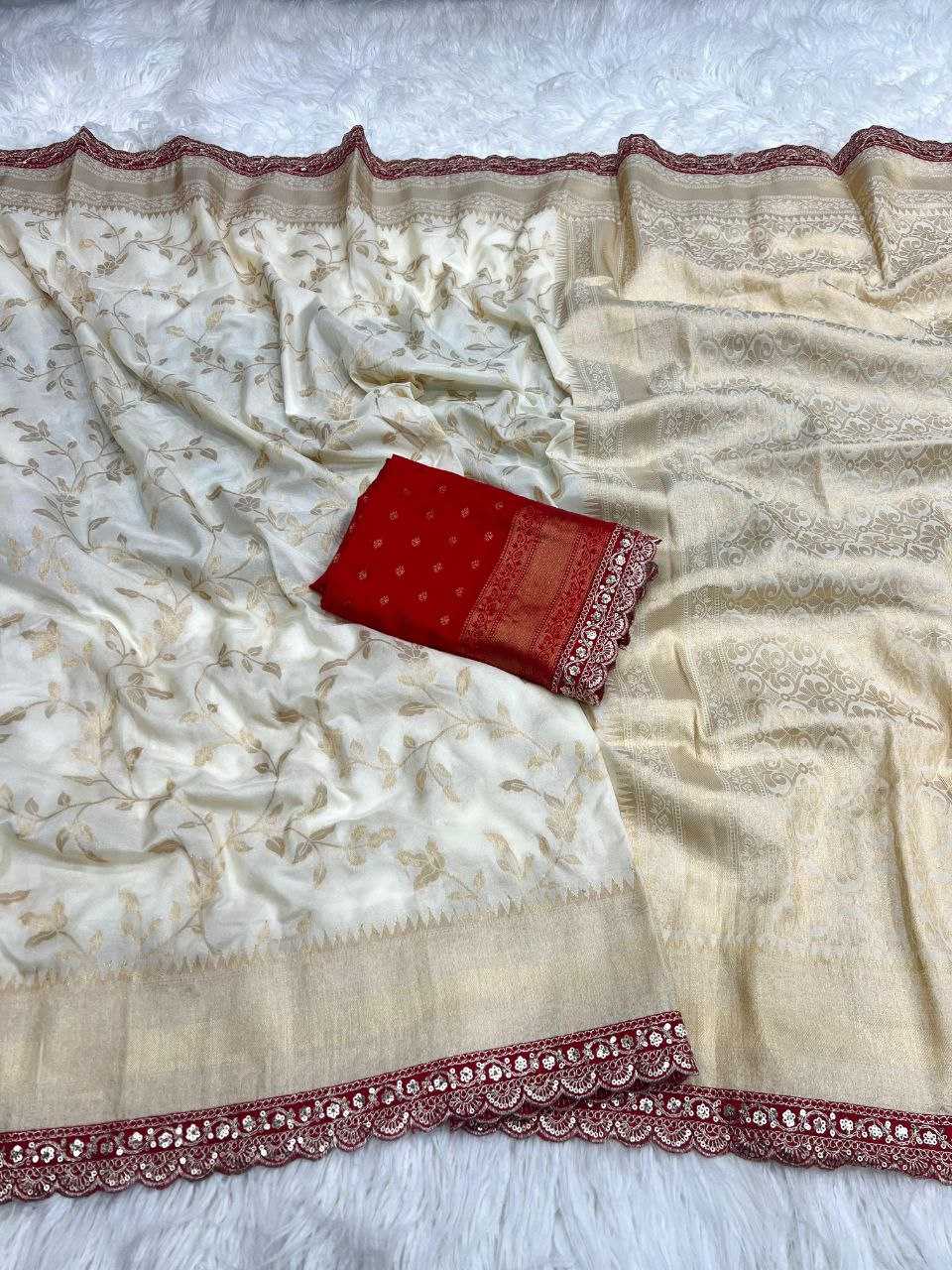 Ynf Crepe RIN225 944 Sarees Wedding Collections Festive Collections Wholesale Georgette Sarees Embroidered Sarees Sarees With Blouse Manufacturer