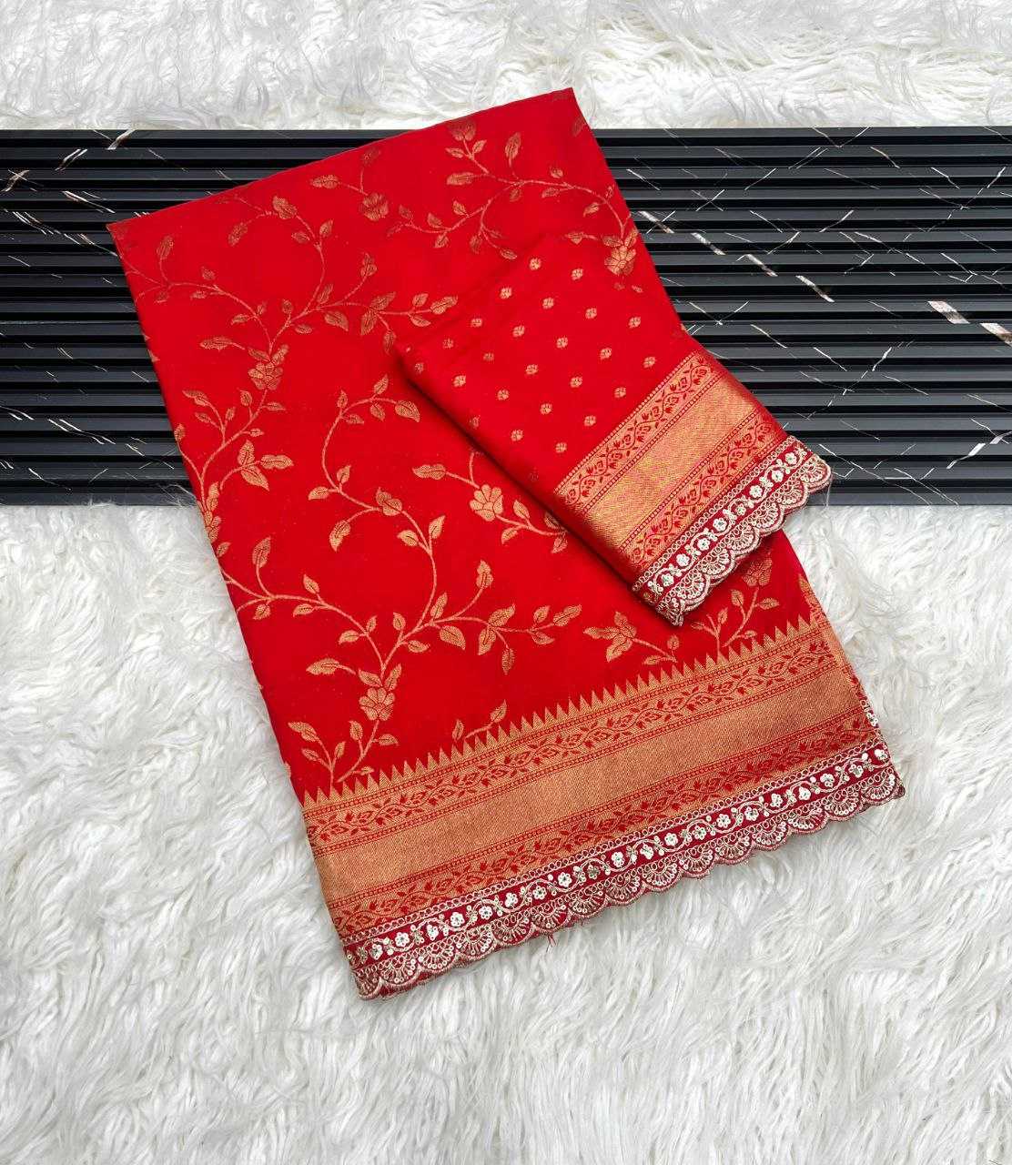 Ynf Crepe RIN225 944 Sarees Wedding Collections Festive Collections Wholesale Georgette Sarees Embroidered Sarees Sarees With Blouse Manufacturer