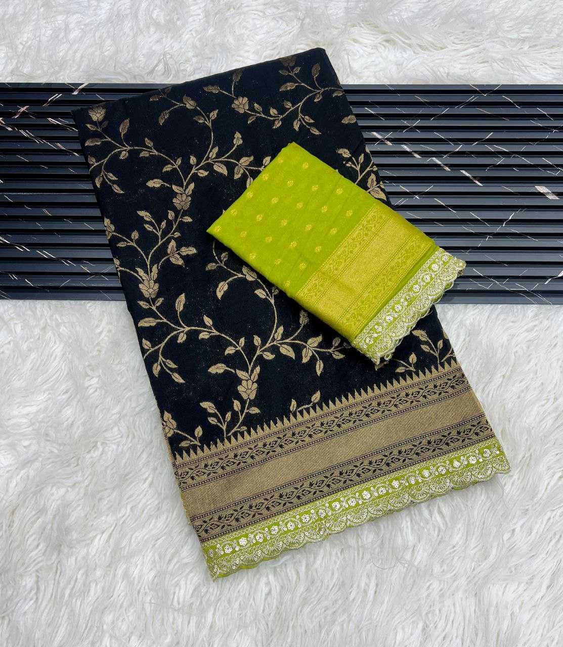 Ynf Crepe RIN225 944 Sarees Wedding Collections Festive Collections Wholesale Georgette Sarees Embroidered Sarees Sarees With Blouse Manufacturer