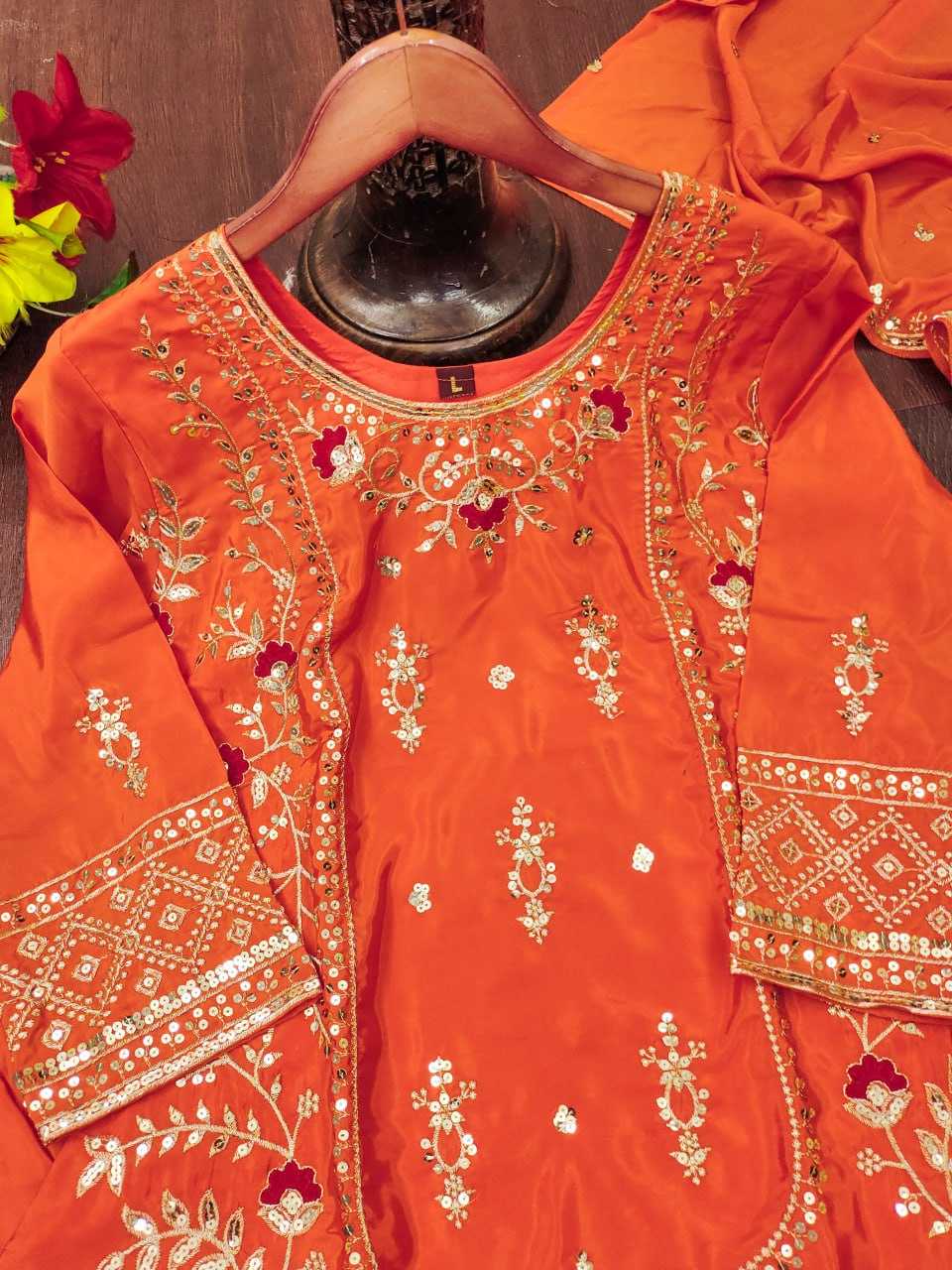 Ynf Crepe RIN232 88 Suits & Dresses Wholesale Sharara Salwar Suits Embroidery Suits Manufacturer