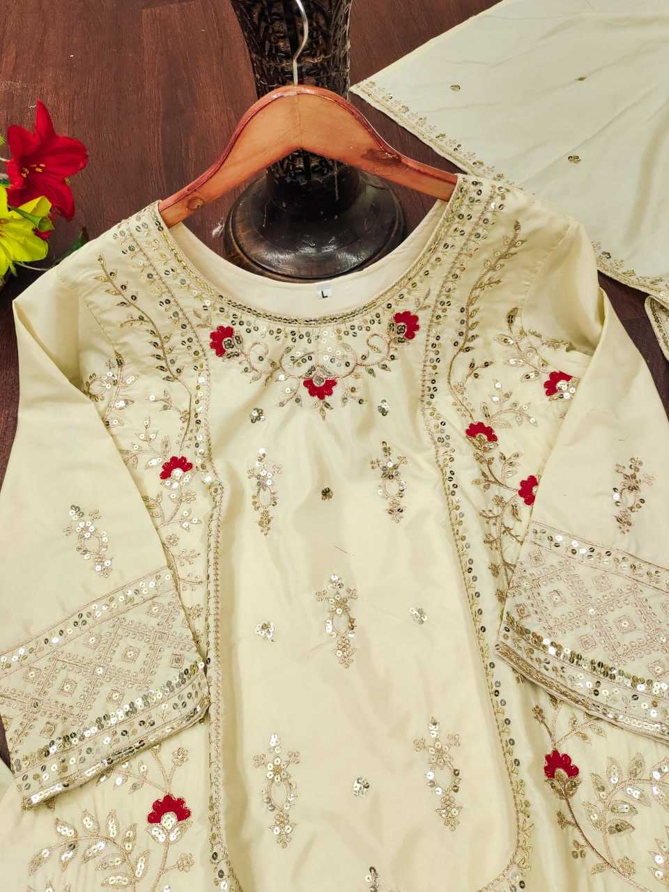 Ynf Crepe RIN232 88 Suits & Dresses Wholesale Sharara Salwar Suits Embroidery Suits Manufacturer