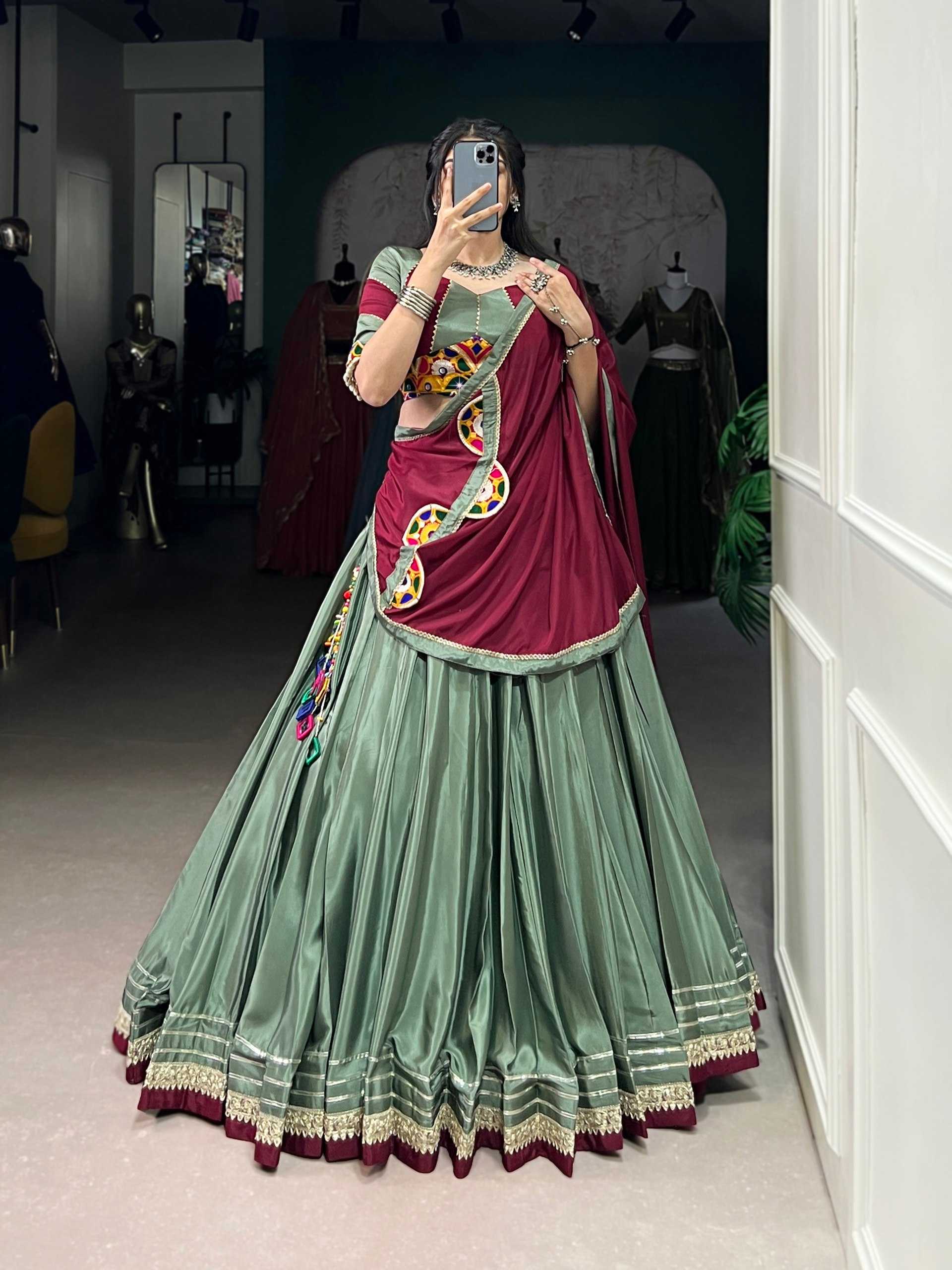 Ynf Crepe Silk KESH134 1656 Festive Collections Wholesale Navratri Chaniya Choli Manufacturer