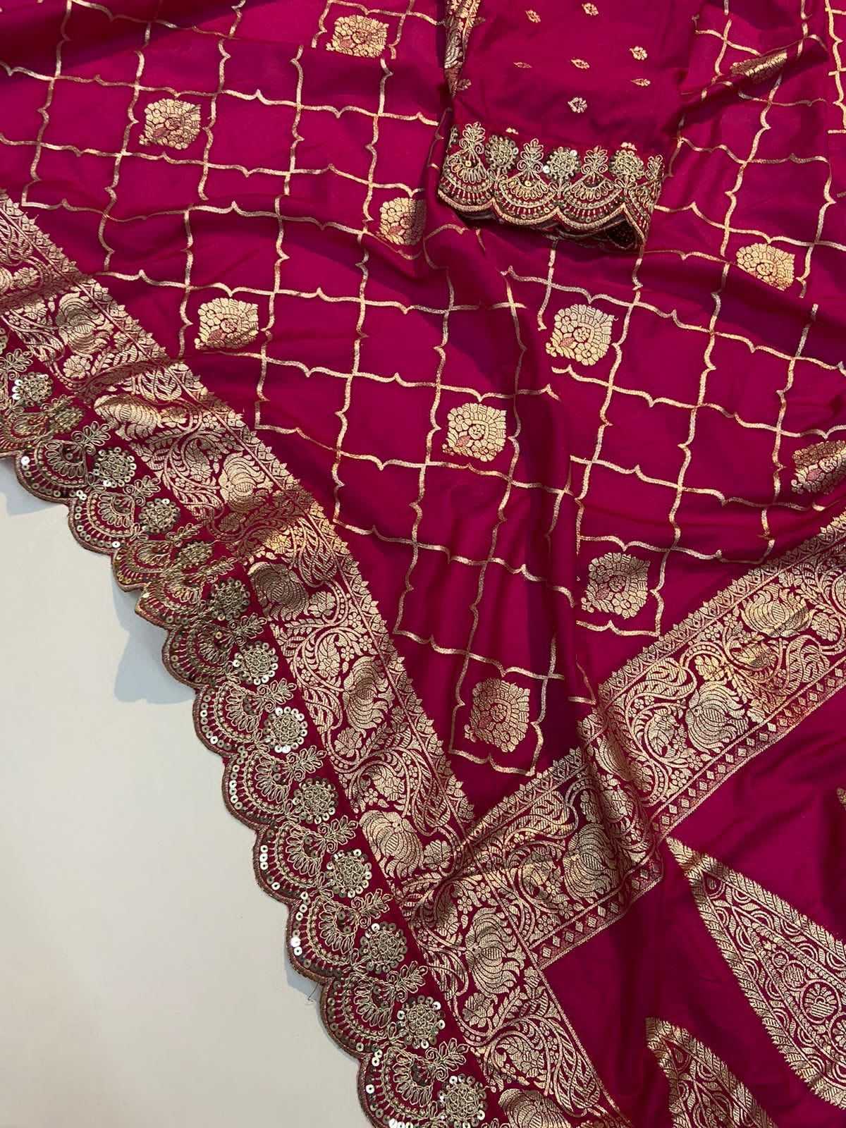 Ynf Crepe Silk KESH484 Pholka Silk Sarees Wholesale Khadi Silk Sarees Crepe Silk Saree Zari Border Silk Sarees Manufacturer