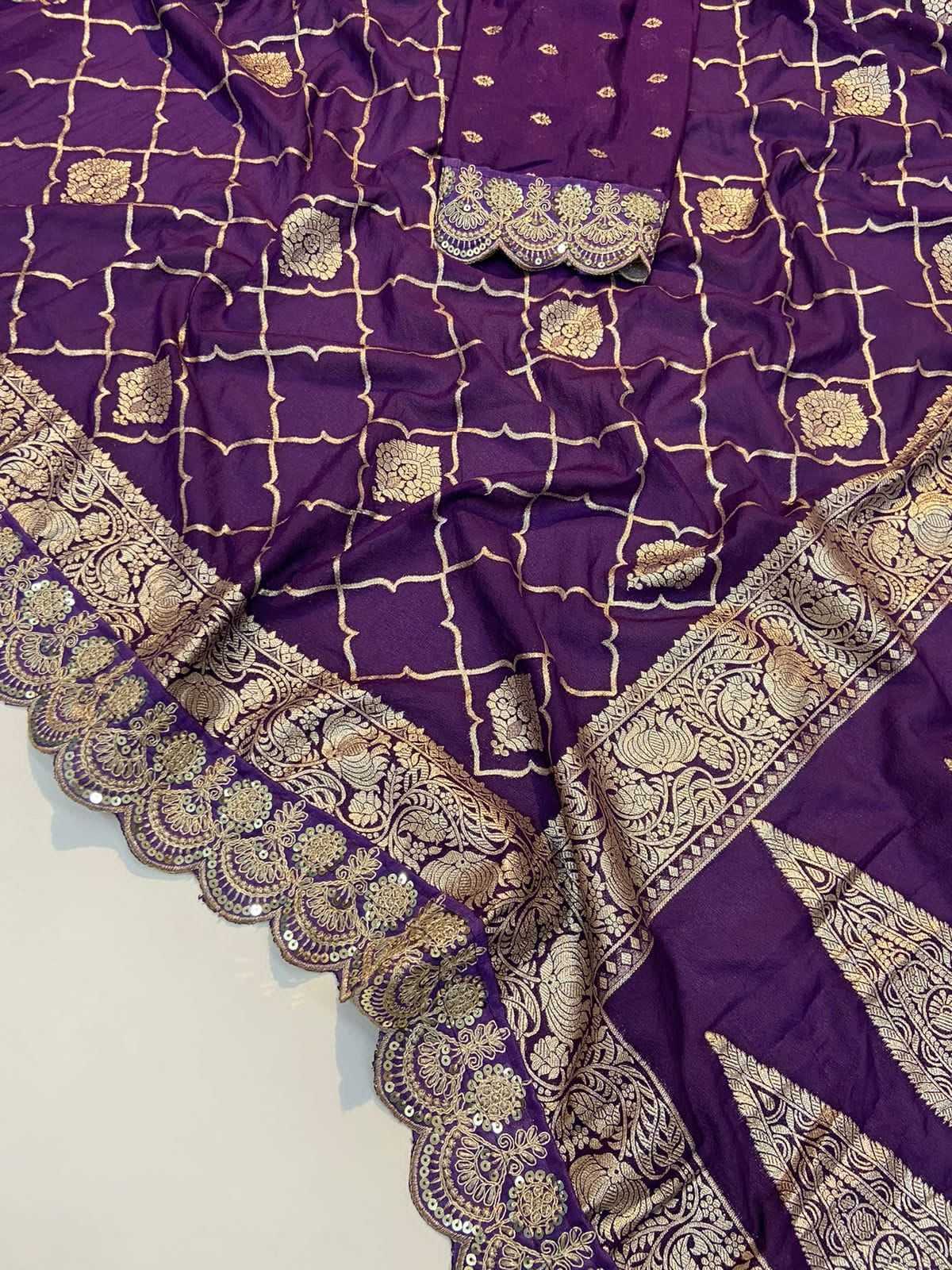 Ynf Crepe Silk KESH484 Pholka Silk Sarees Wholesale Khadi Silk Sarees Crepe Silk Saree Zari Border Silk Sarees Manufacturer