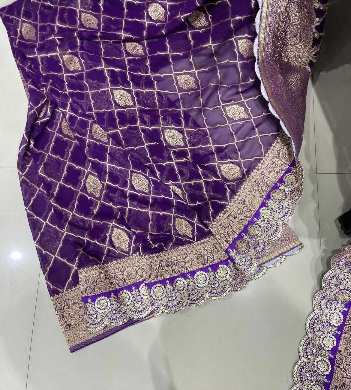 Ynf Crepe Silk KESH484 Pholka Silk Sarees Wholesale Khadi Silk Sarees Crepe Silk Saree Zari Border Silk Sarees Manufacturer