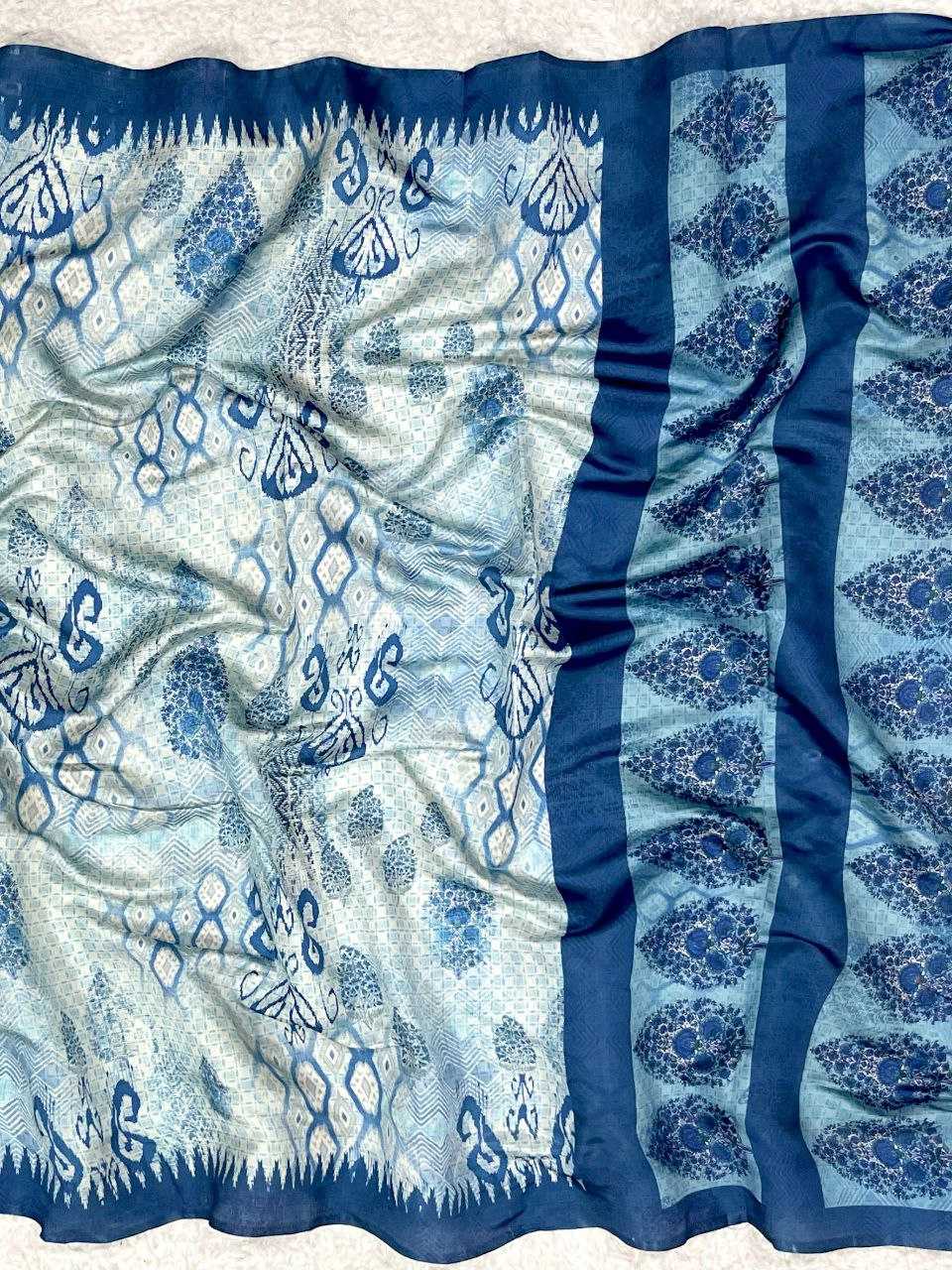 Ynf Crepe Silk KESH505 MAHIMA TREE Sarees Wedding Collections Festive Collections Wholesale Printed Sarees Silk Sarees Sarees With Blouse Manufacturer