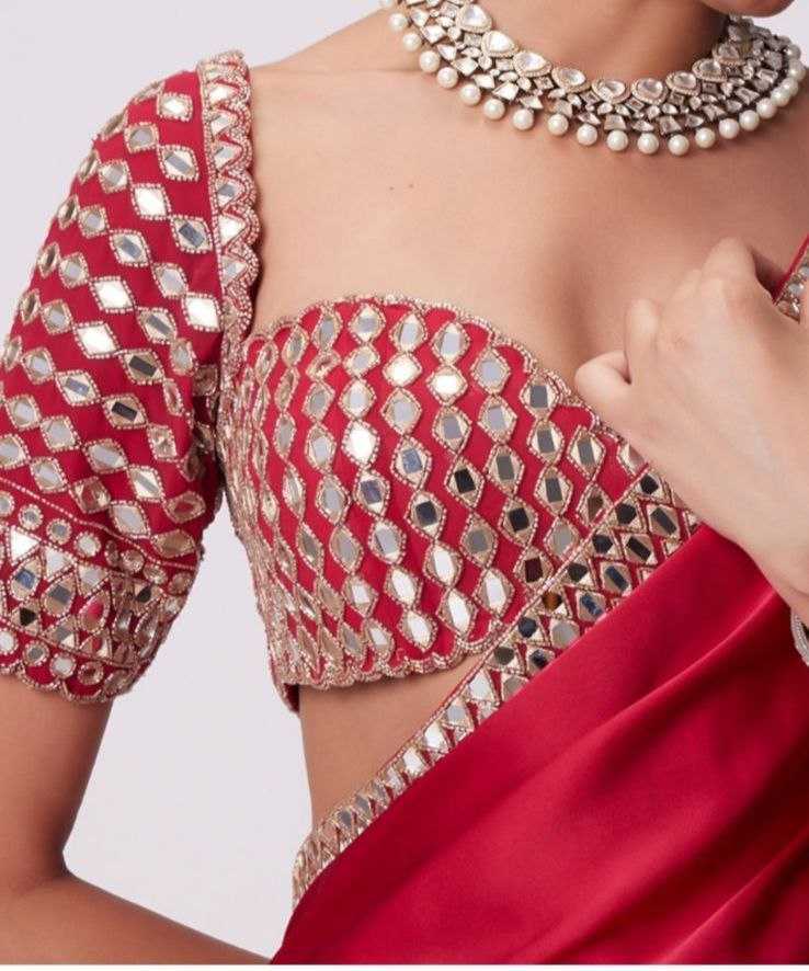 Ynf Crepe KESH508 71 Sarees Wholesale Designer Sarees Fancy Sarees Mirror Work Saree Manufacturer