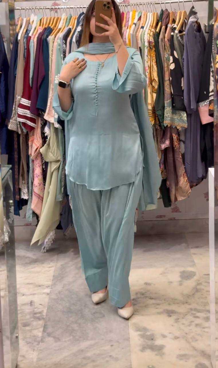 Ynf Crepe Silk KESH528 463 Suits & Dresses Wedding Collections Festive Collections Wholesale Designer dresses Party Wear Dresses Silk Dresses Manufacturer
