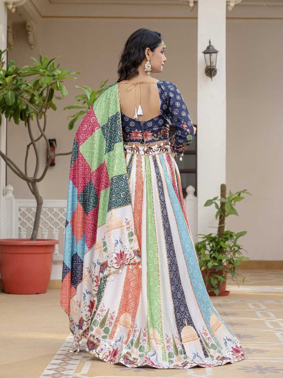 Ynf Crepe Silk RIN197 3069 Lehengas Wholesale Designer Lehenga Fancy Lehenga Bridal Lehenga Manufacturer