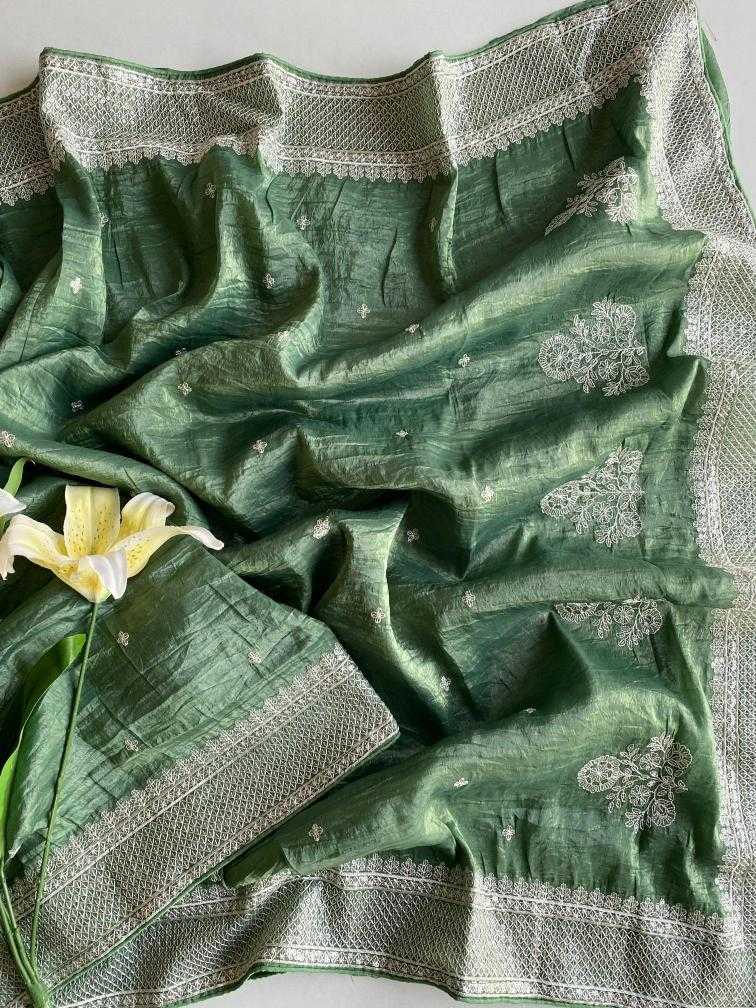 Ynf Crunchi KESH249 Nitya Sarees Wholesale Designer Sarees Sequence Sarees Embroidered Sarees Manufacturer