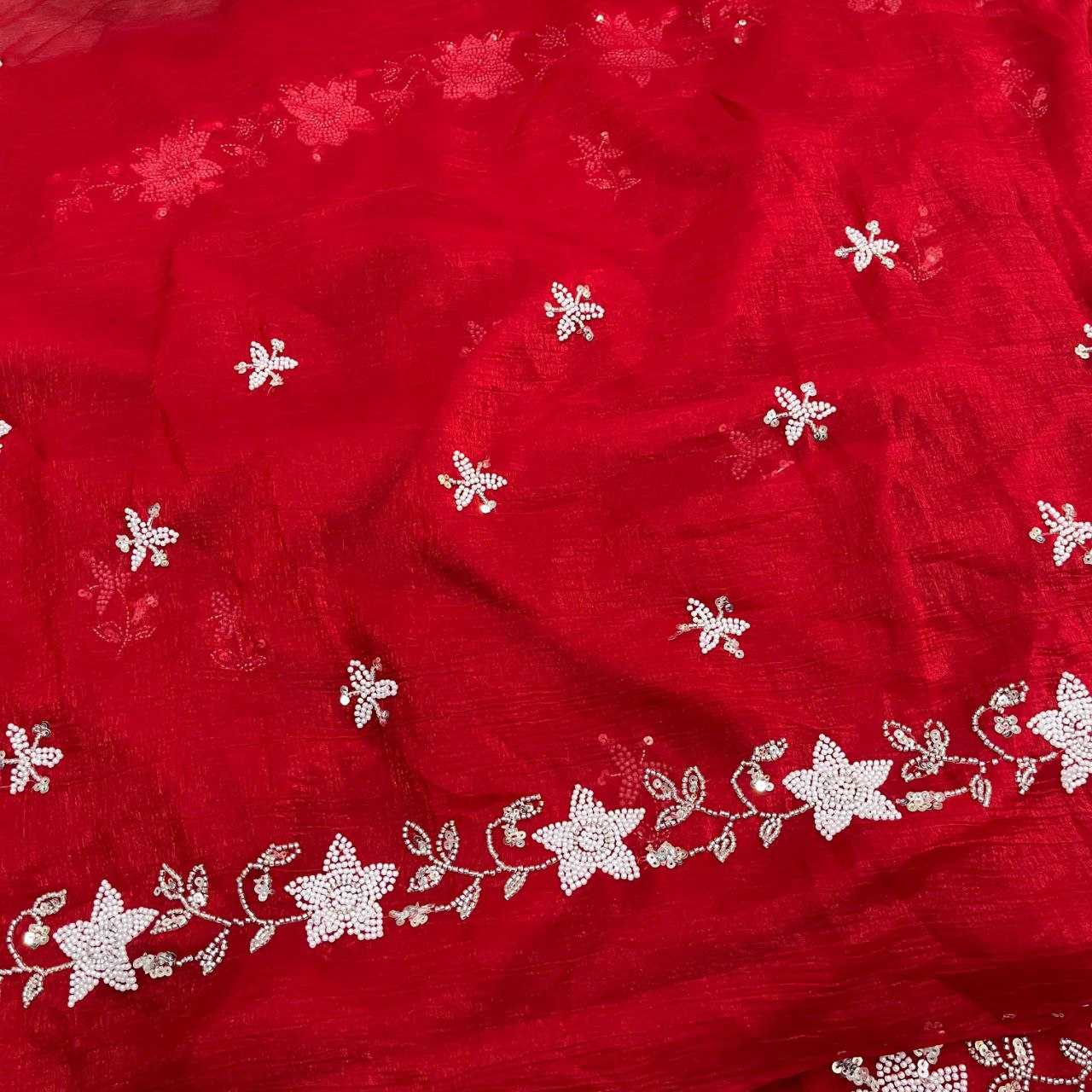 Ynf Crunchi KESH487 914 Sarees Wholesale Sequin Sarees Manufacturer
