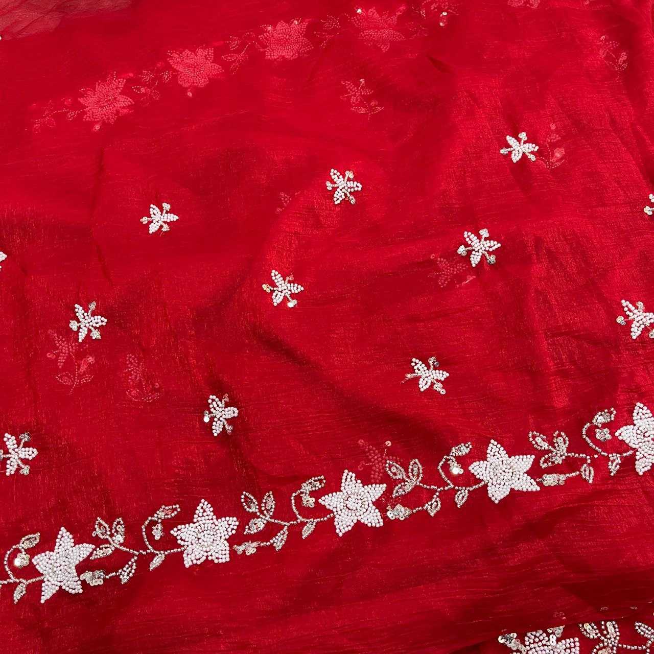 Ynf Crunchi KESH487 914 Sarees Wholesale Sequin Sarees Manufacturer