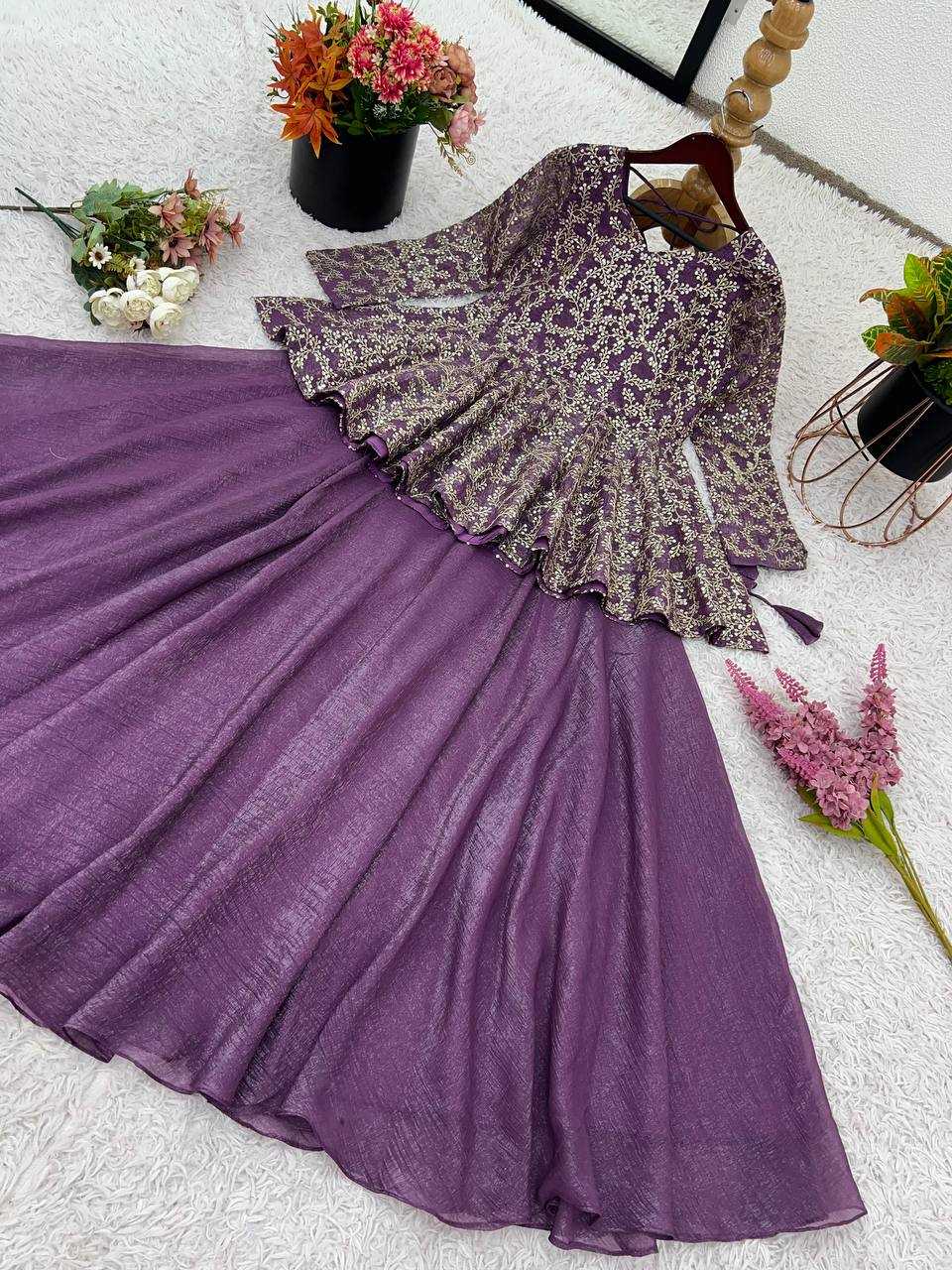 Ynf Crunchi KESH499 3136 Suits & Dresses Wholesale Ethnic Dresses Printed Dresses Embroidered Dresses Manufacturer