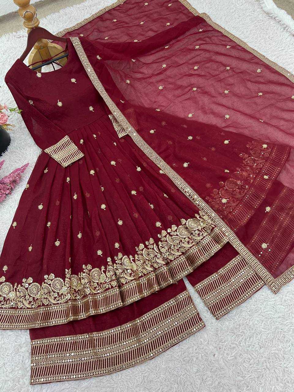 Ynf Crunchi KESH499 521 Suits & Dresses Wholesale Sharara Salwar Suits Anarkali Suits Party wear suits Manufacturer