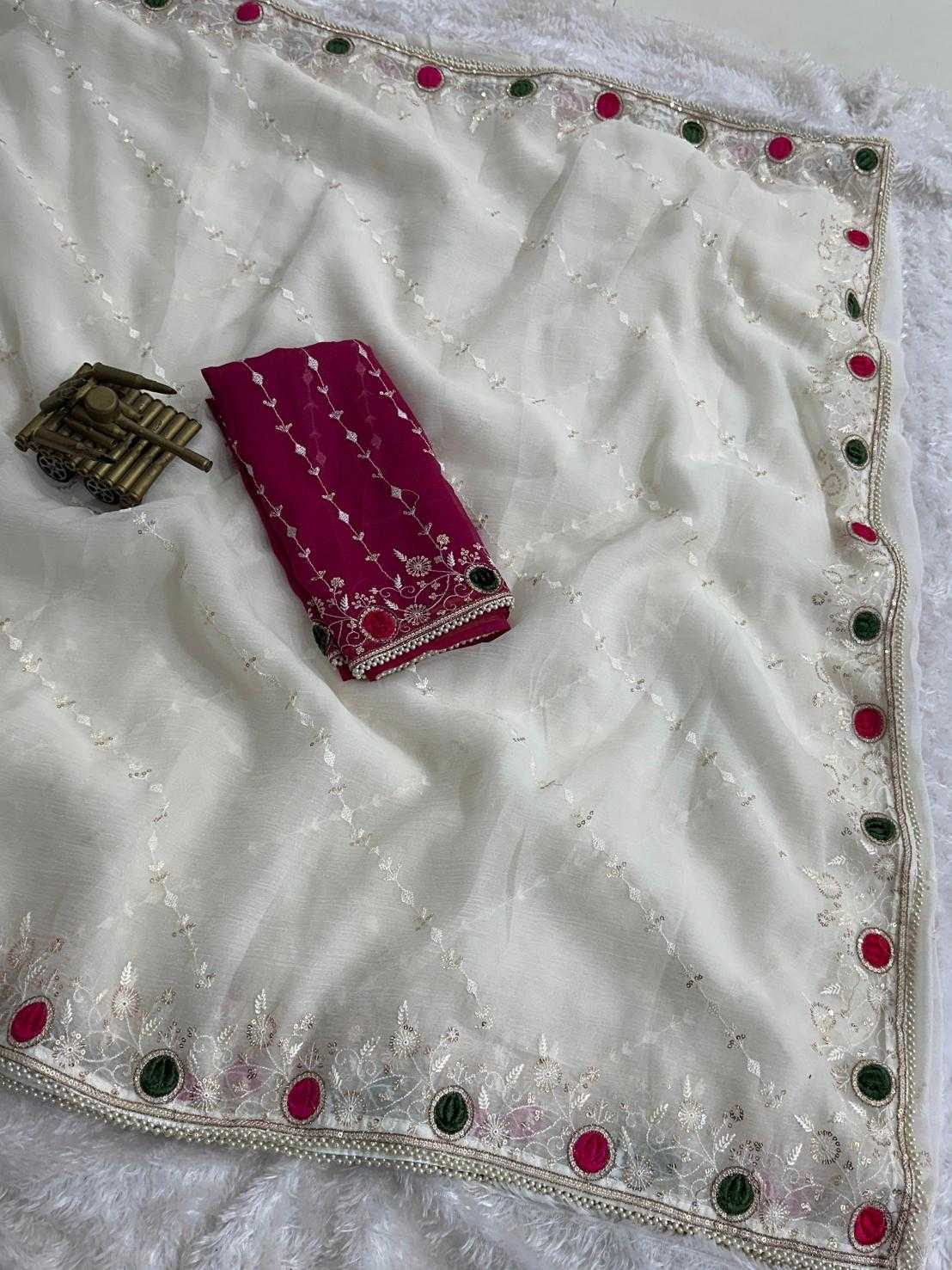 Ynf Crunchi KESH500 Rakhi Sarees Wholesale Designer Sarees Ready To Wear Sarees Party Wear Sarees Manufacturer