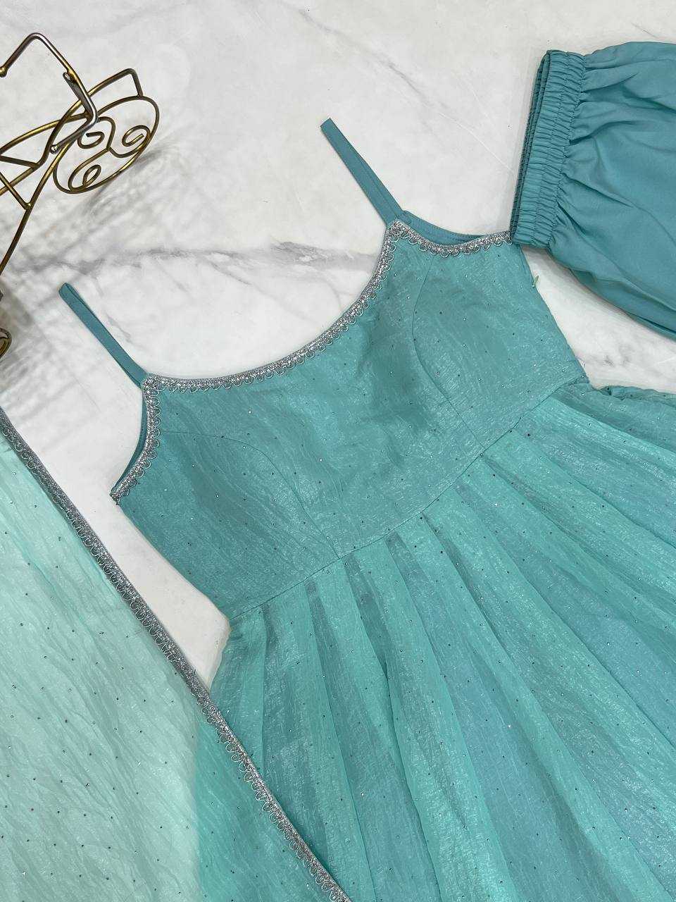 Ynf Crunchi KESH504 287 Gowns Wedding Collections Festive Collections Wholesale Anarkali Gown Party Wear Gowns Silk Gowns Manufacturer