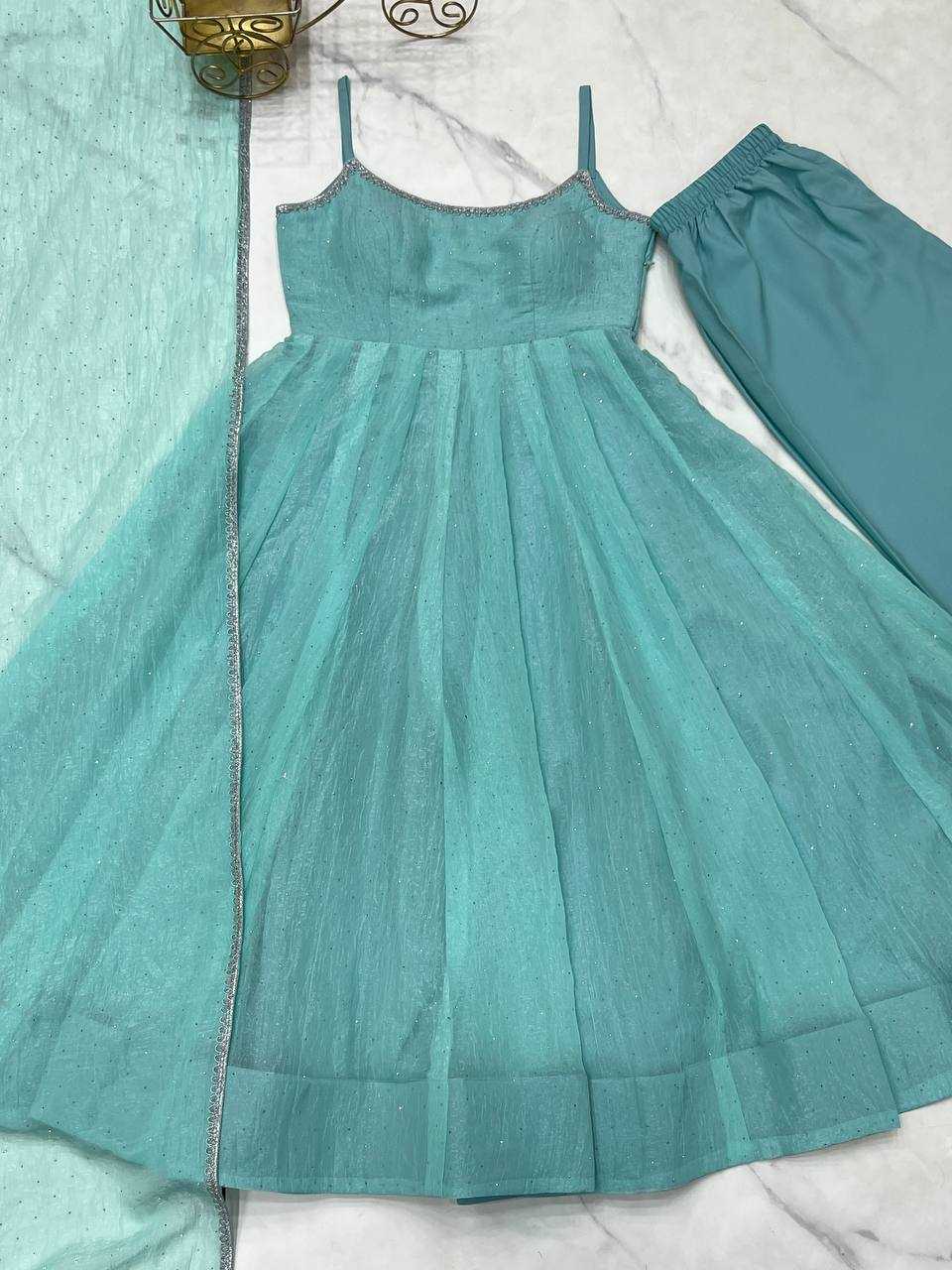 Ynf Crunchi KESH504 287 Gowns Wedding Collections Festive Collections Wholesale Anarkali Gown Party Wear Gowns Silk Gowns Manufacturer