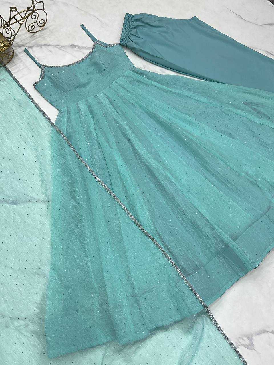 Ynf Crunchi KESH504 287 Gowns Wedding Collections Festive Collections Wholesale Anarkali Gown Party Wear Gowns Silk Gowns Manufacturer