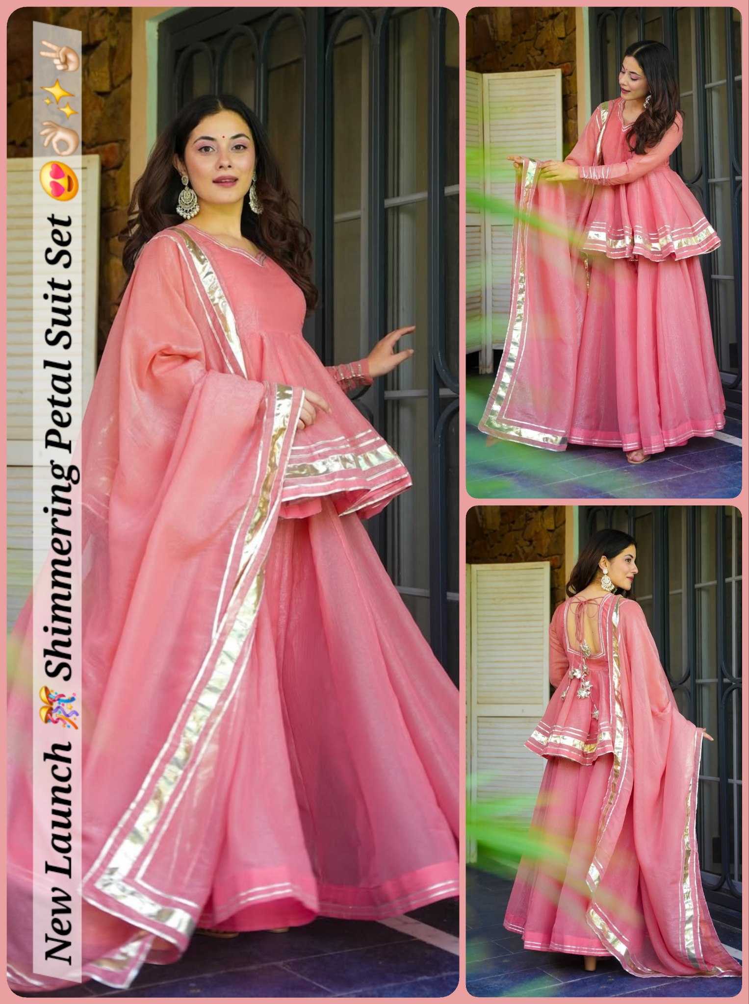 Ynf Crunchi KESH538 1201 Suits & Dresses Wholesale Palazzo Suit Ladies Salwar Suits Manufacturer