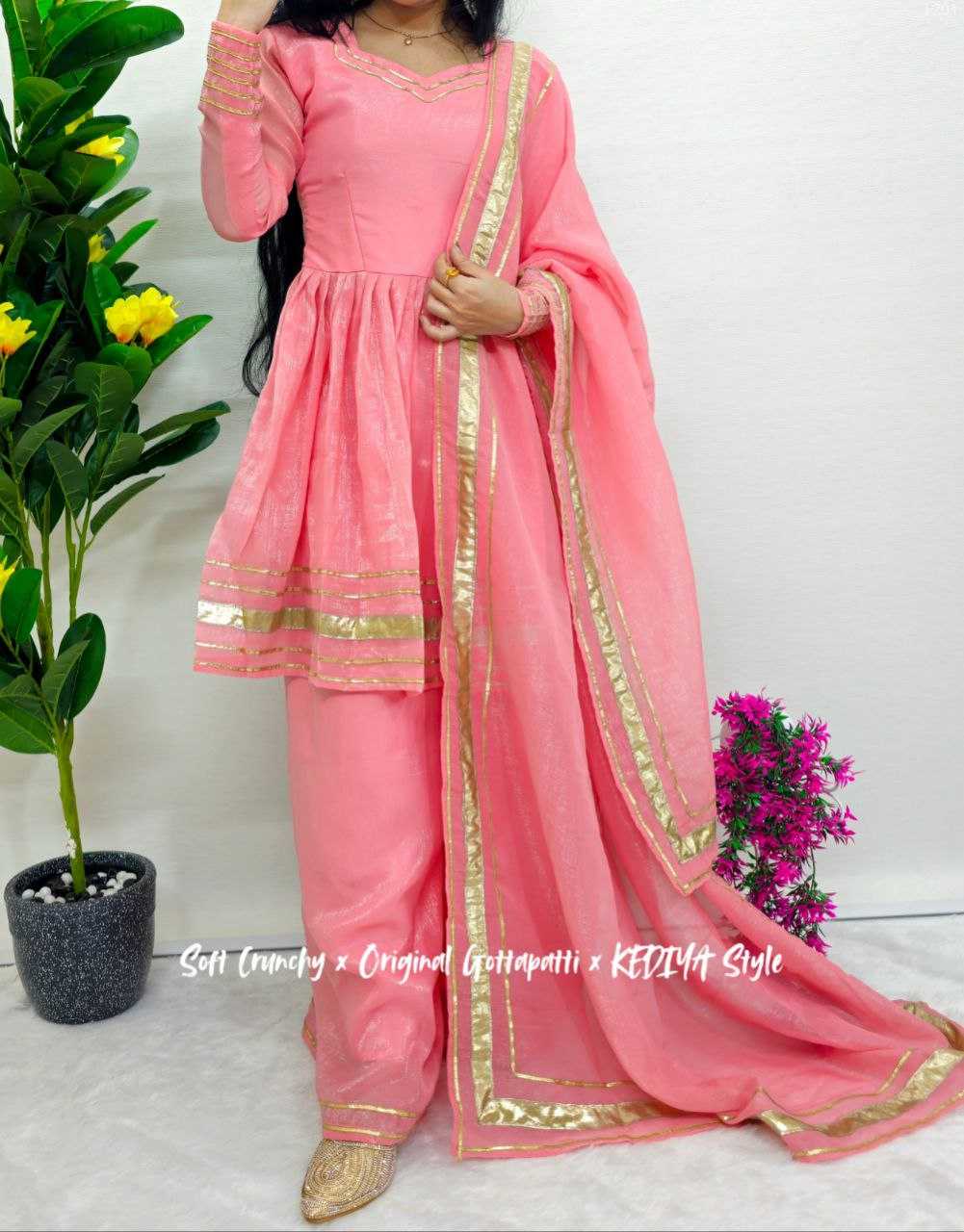 Ynf Crunchi KESH538 1201 Suits & Dresses Wholesale Palazzo Suit Ladies Salwar Suits Manufacturer