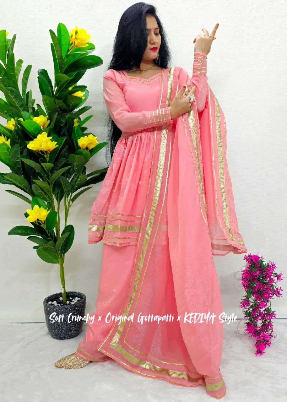 Ynf Crunchi KESH538 1201 Suits & Dresses Wholesale Palazzo Suit Ladies Salwar Suits Manufacturer
