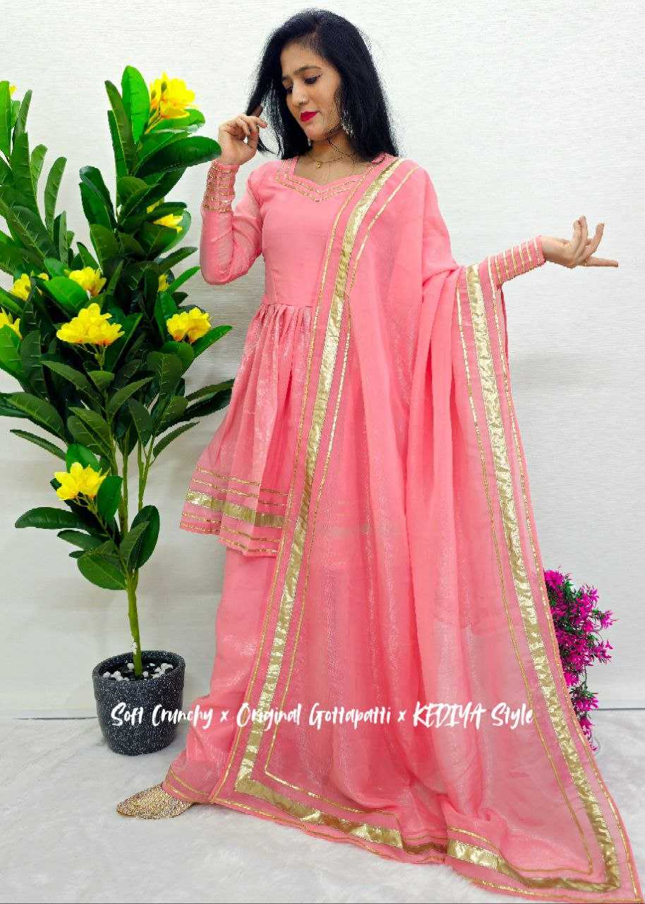 Ynf Crunchi KESH538 1201 Suits & Dresses Wholesale Palazzo Suit Ladies Salwar Suits Manufacturer