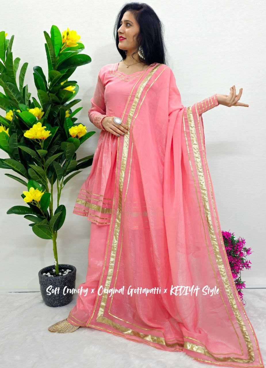 Ynf Crunchi KESH538 1201 Suits & Dresses Wholesale Palazzo Suit Ladies Salwar Suits Manufacturer