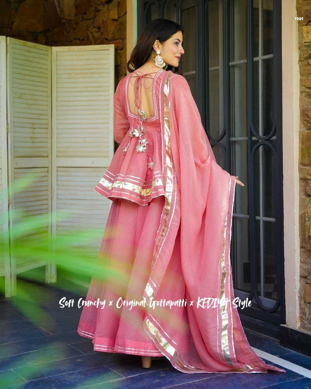 Ynf Crunchi KESH538 1201 Suits & Dresses Wholesale Palazzo Suit Ladies Salwar Suits Manufacturer