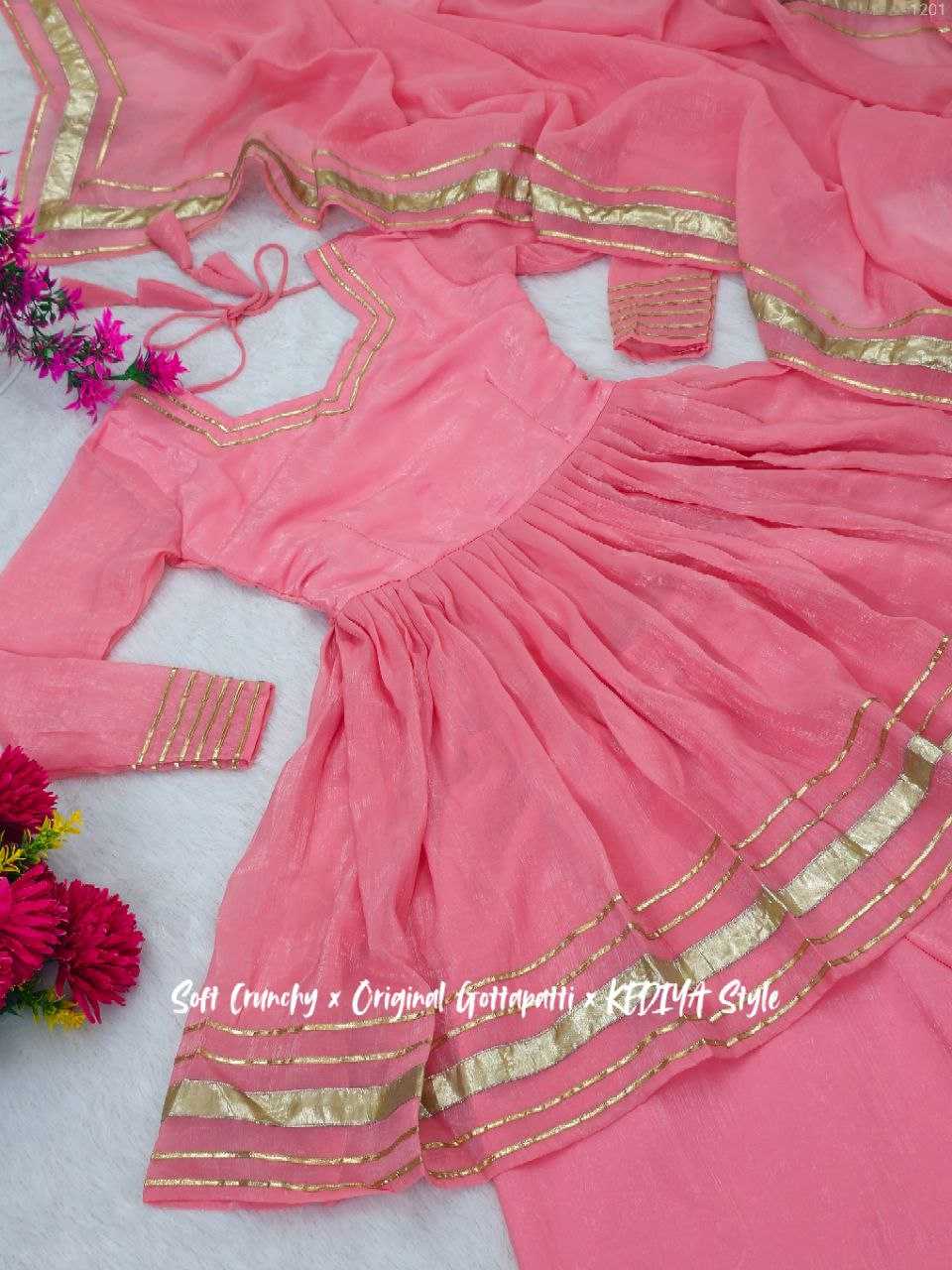 Ynf Crunchi KESH538 1201 Suits & Dresses Wholesale Palazzo Suit Ladies Salwar Suits Manufacturer