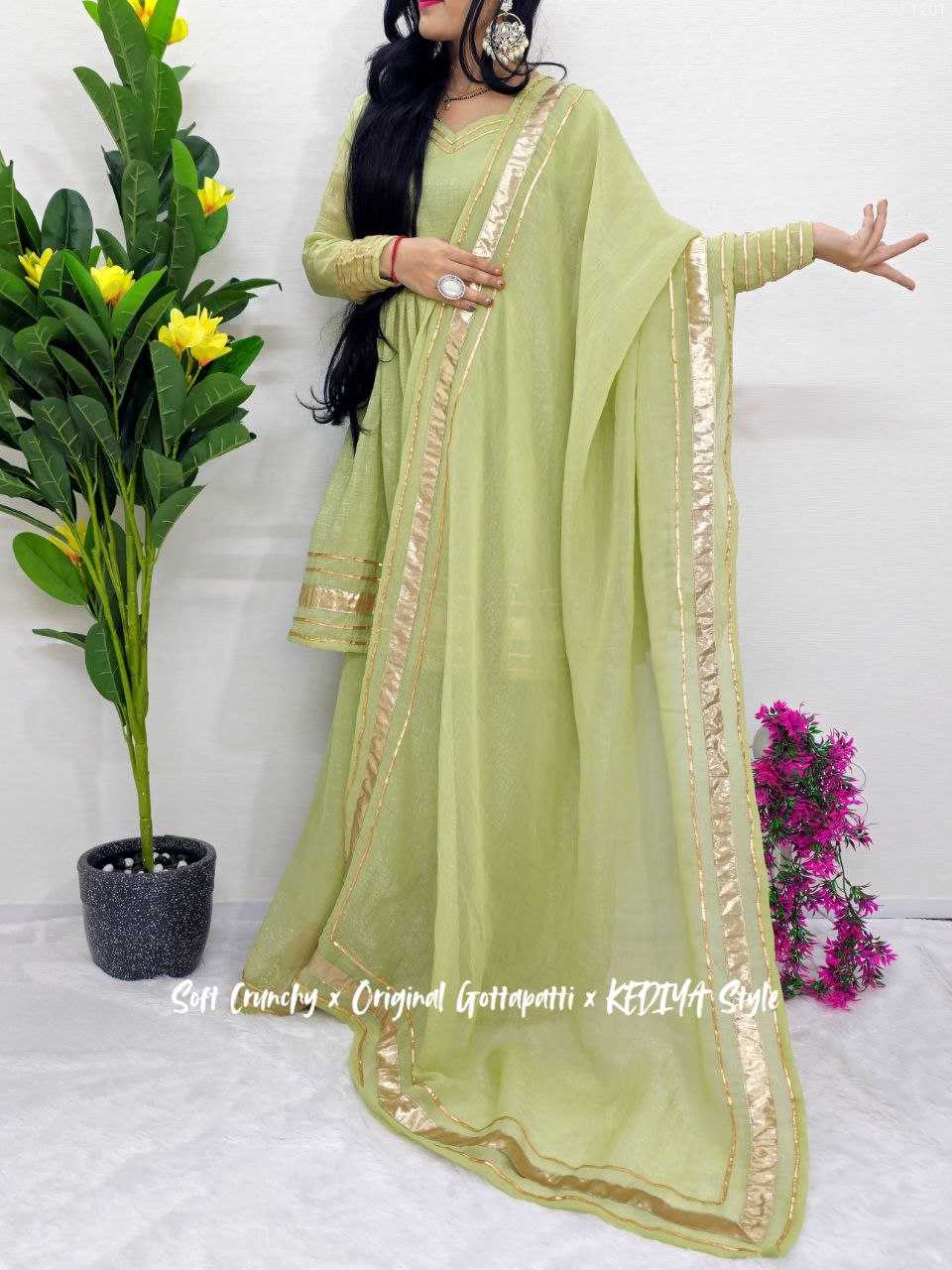Ynf Crunchi KESH538 1201 Suits & Dresses Wholesale Palazzo Suit Ladies Salwar Suits Manufacturer