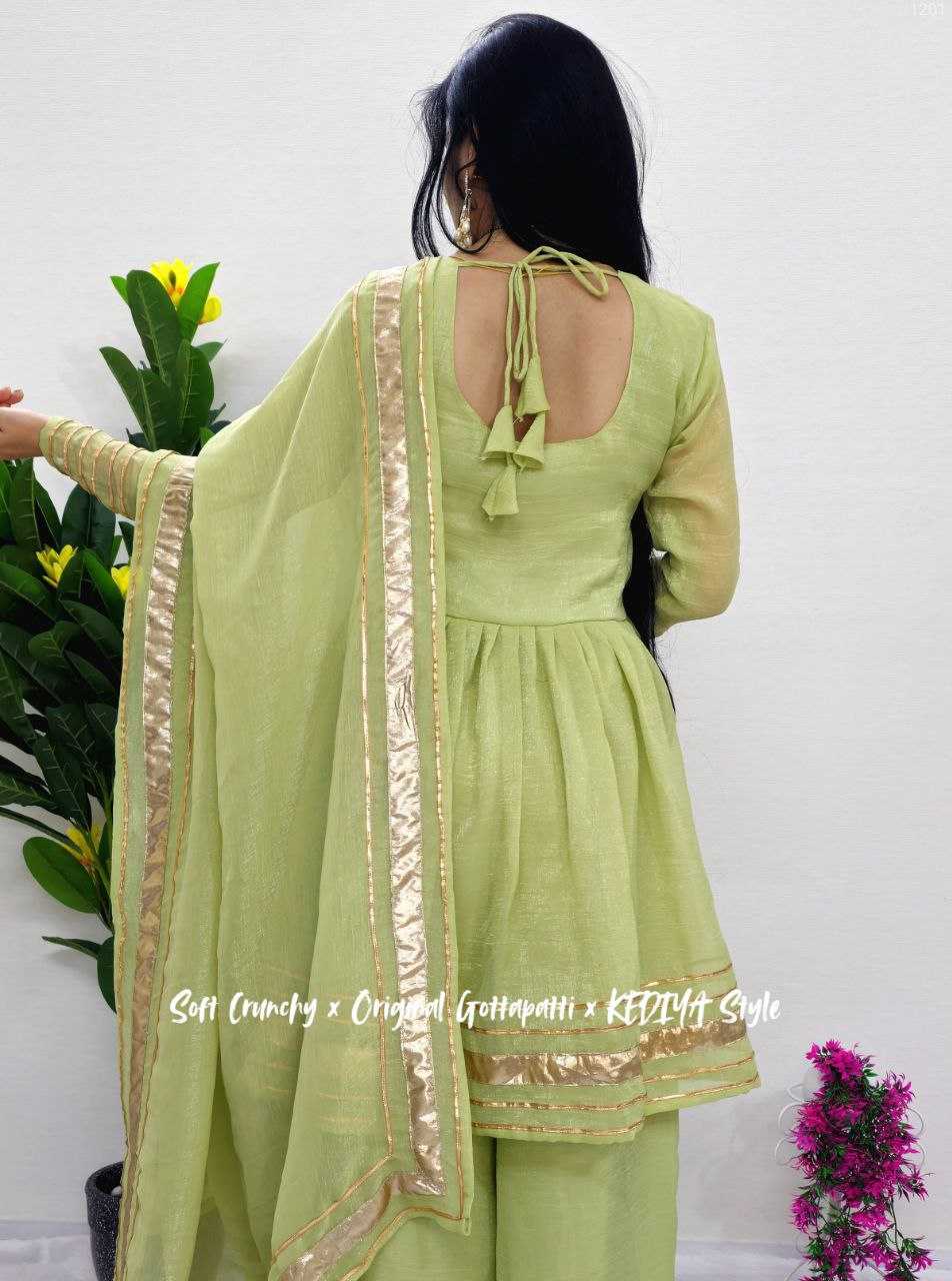 Ynf Crunchi KESH538 1201 Suits & Dresses Wholesale Palazzo Suit Ladies Salwar Suits Manufacturer