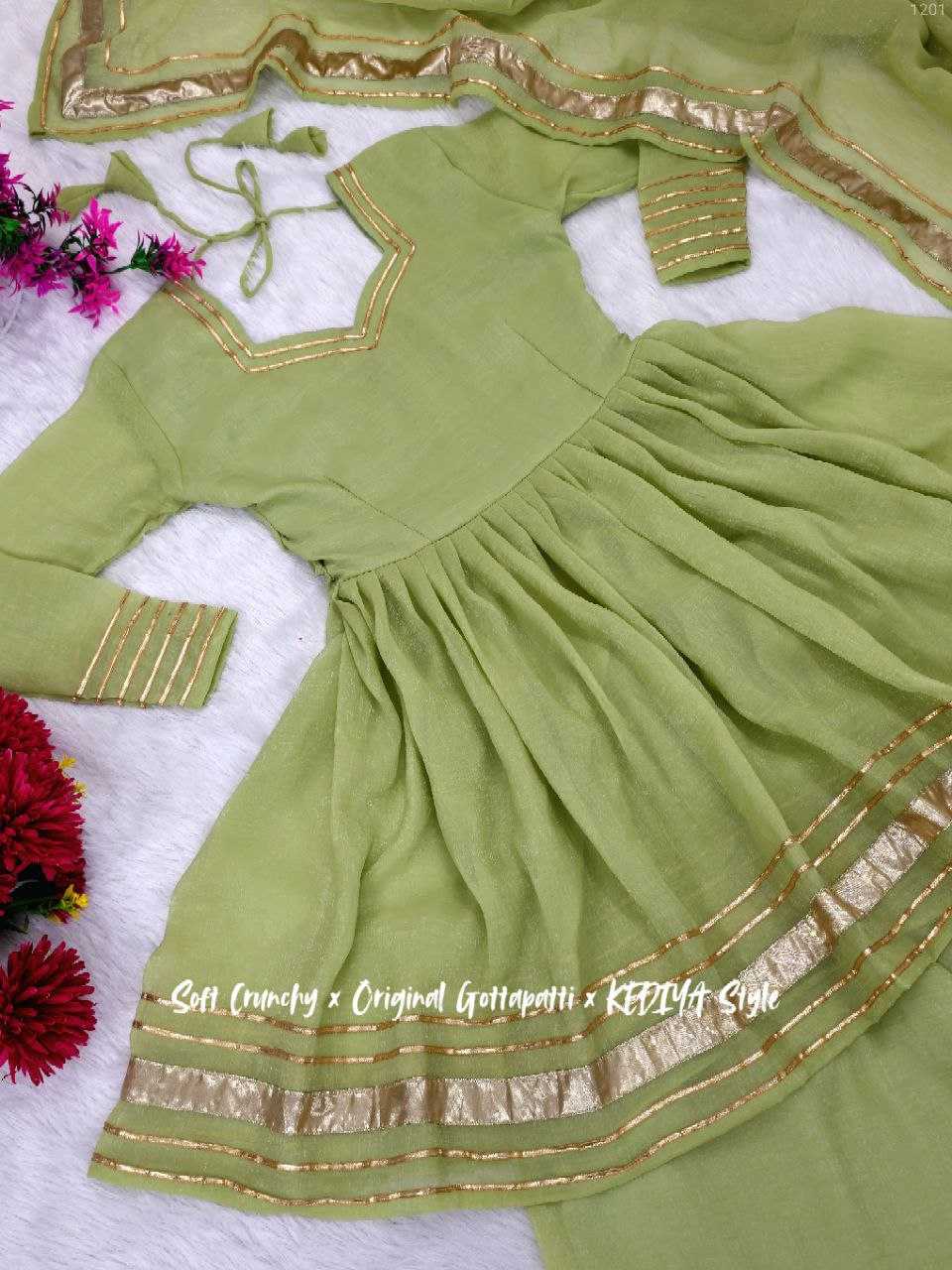 Ynf Crunchi KESH538 1201 Suits & Dresses Wholesale Palazzo Suit Ladies Salwar Suits Manufacturer