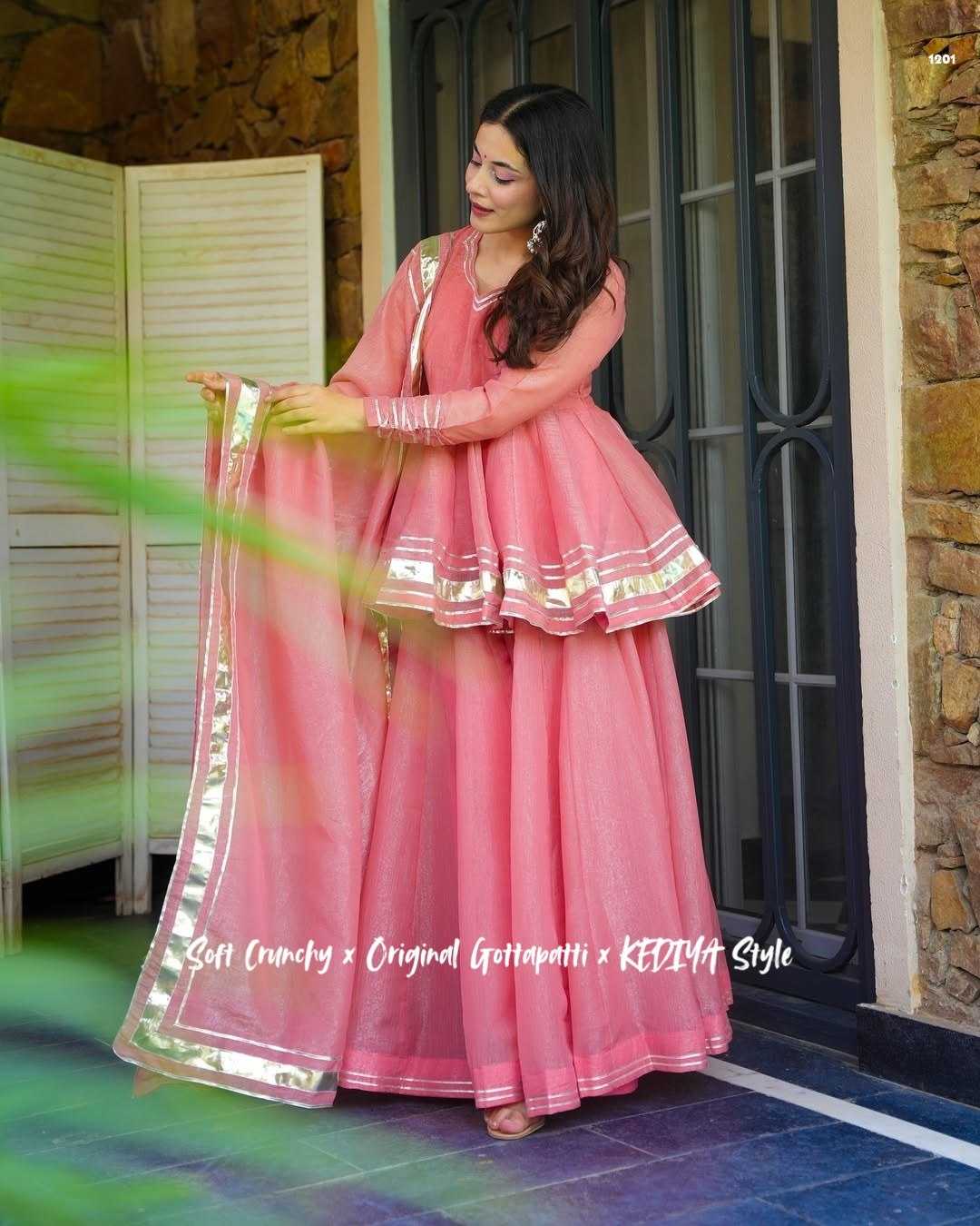 Ynf Crunchi KESH538 1201 Suits & Dresses Wholesale Palazzo Suit Ladies Salwar Suits Manufacturer