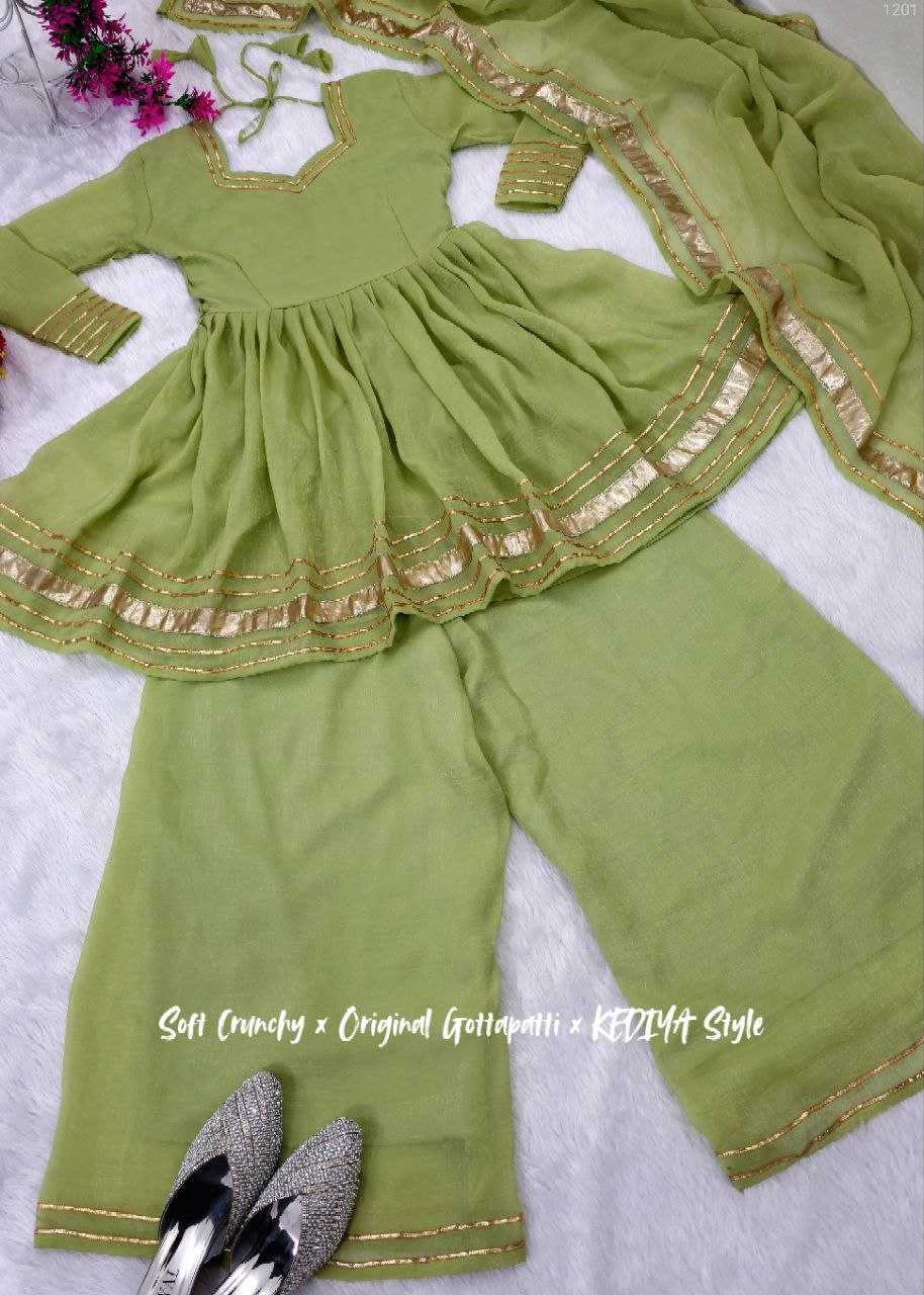 Ynf Crunchi KESH538 1201 Suits & Dresses Wholesale Palazzo Suit Ladies Salwar Suits Manufacturer