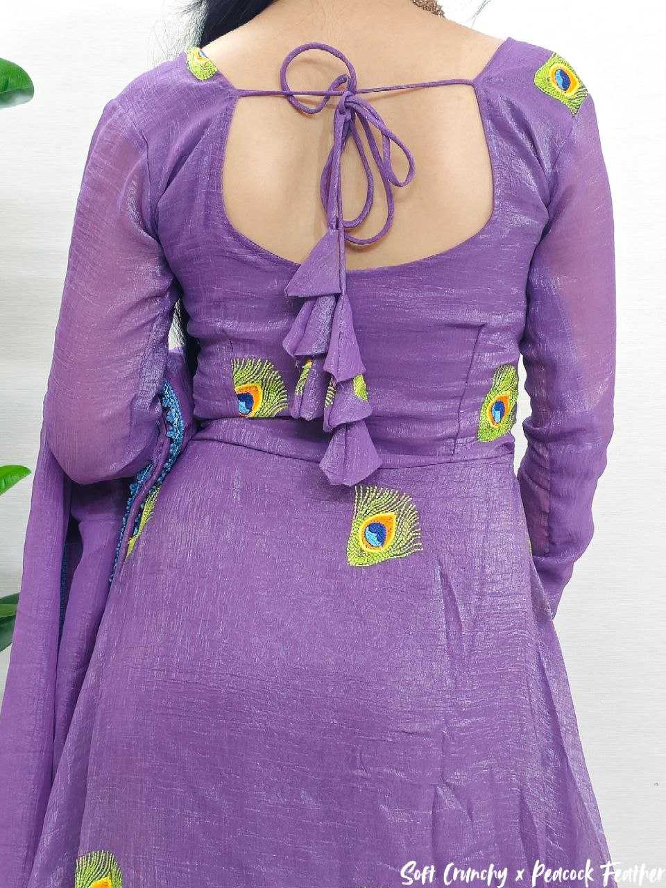 Ynf Crunchi KESH538 1203 Gowns Wholesale Printed Gowns Anarkali Gown Long Gowns Manufacturer