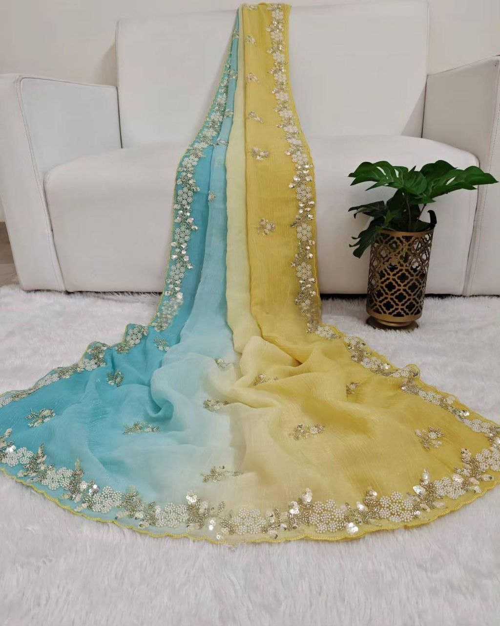 Ynf Crush Silk KESH487 879 Sarees Wedding Collections Festive Collections Wholesale Designer Sarees Sequins Work Saree Sarees With Blouse Manufacturer