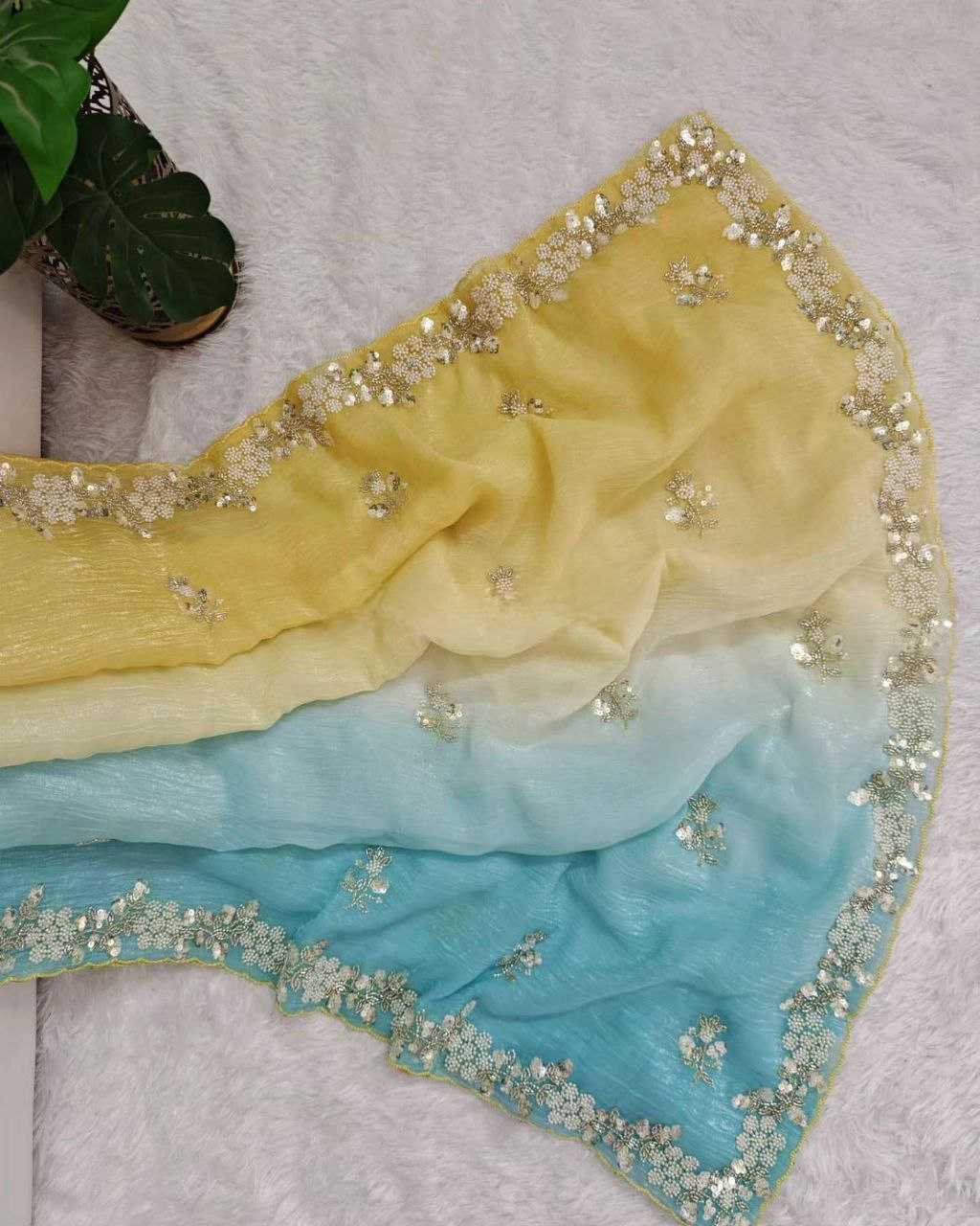 Ynf Crush Silk KESH487 879 Sarees Wedding Collections Festive Collections Wholesale Designer Sarees Sequins Work Saree Sarees With Blouse Manufacturer
