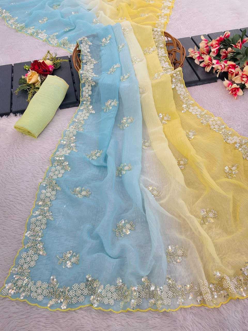 Ynf Crush Silk KESH487 879 Sarees Wedding Collections Festive Collections Wholesale Designer Sarees Sequins Work Saree Sarees With Blouse Manufacturer