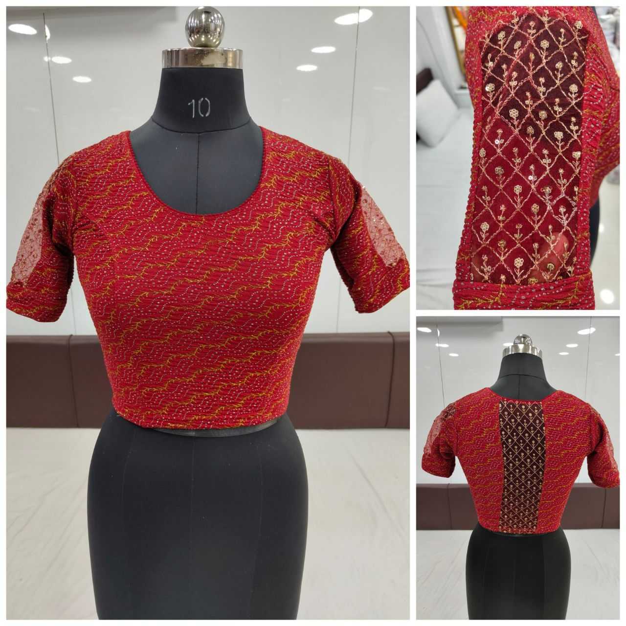 Ynf Crush Silk KESH535 NAINA Readymade Blouses Wholesale Blouse Designer Blouse Embroidered Blouses Manufacturer