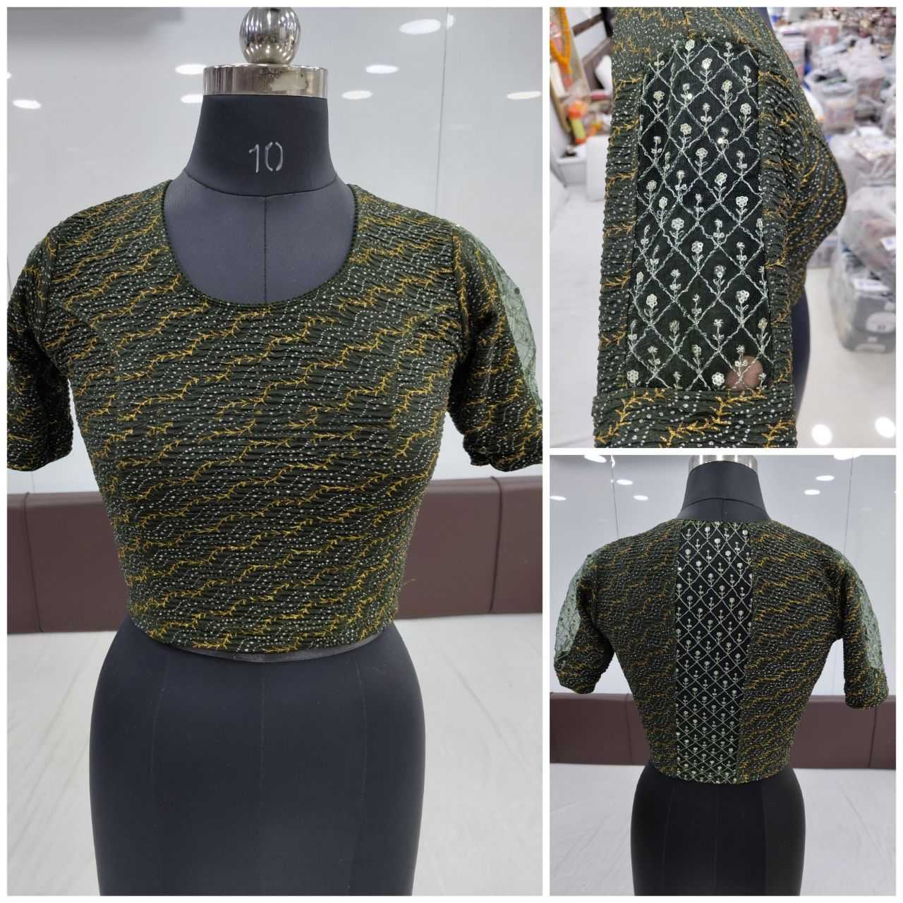 Ynf Crush Silk KESH535 NAINA Readymade Blouses Wholesale Blouse Designer Blouse Embroidered Blouses Manufacturer