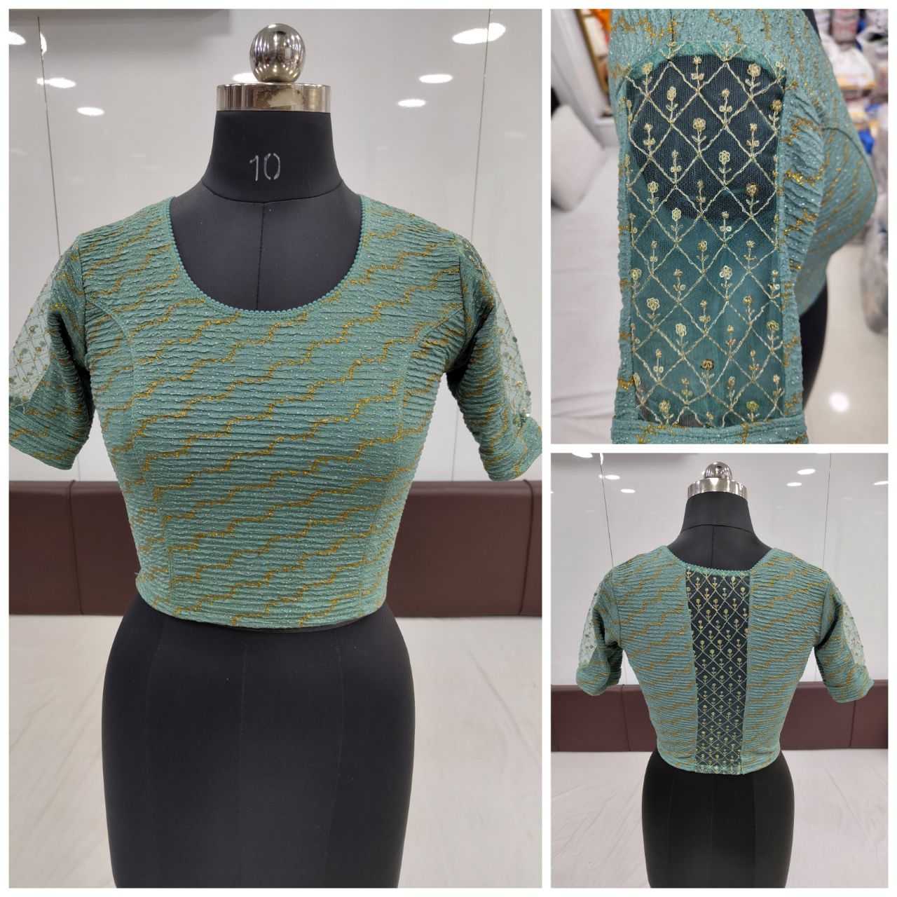 Ynf Crush Silk KESH535 NAINA Readymade Blouses Wholesale Blouse Designer Blouse Embroidered Blouses Manufacturer