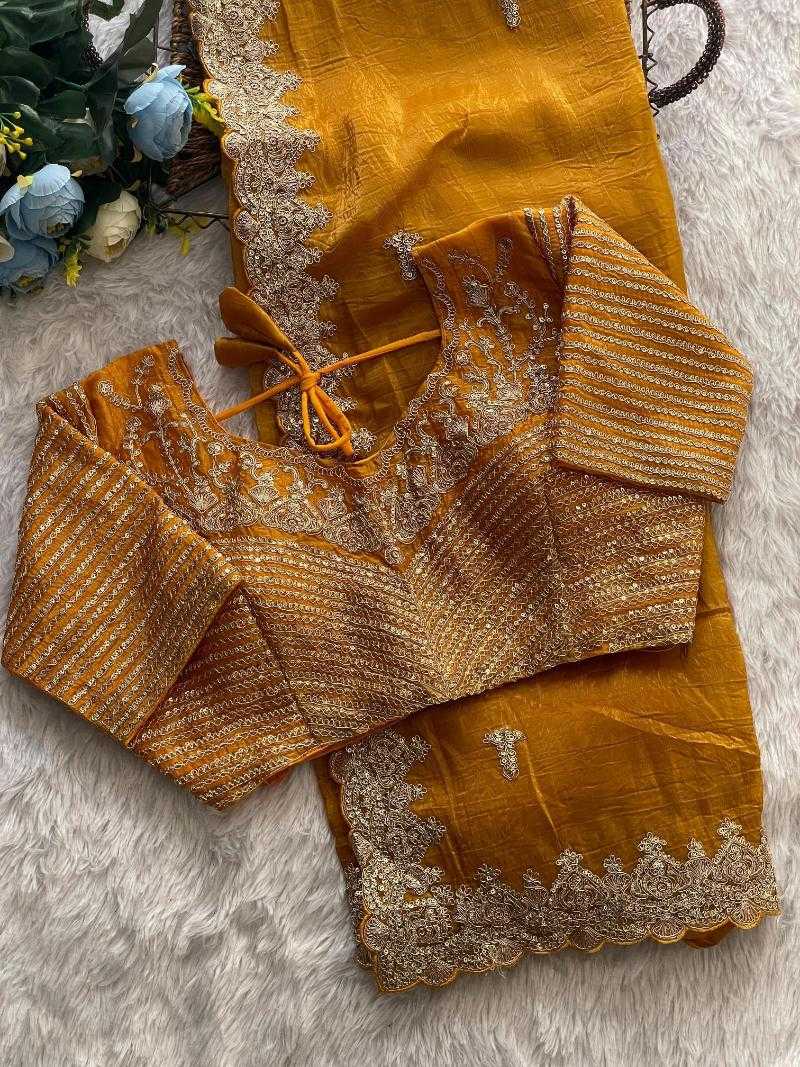 Ynf Crush Silk RIN134 MANISHA Silk Sarees Wedding Collections Wholesale Soft Silk Sarees Embroidered Silk Sarees Haldi Outfits Manufacturer