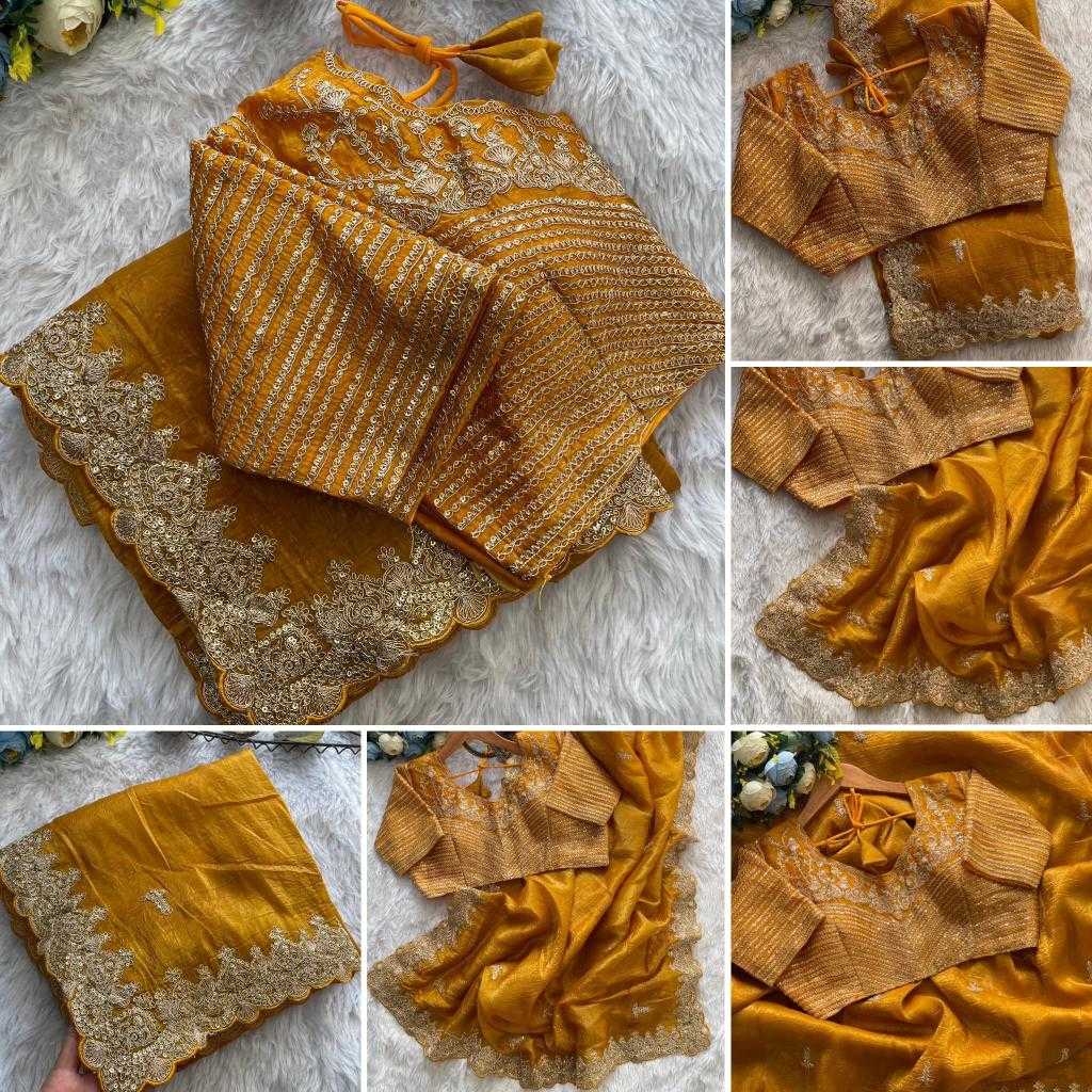 Ynf Crush Silk RIN134 MANISHA Silk Sarees Wedding Collections Wholesale Soft Silk Sarees Embroidered Silk Sarees Haldi Outfits Manufacturer