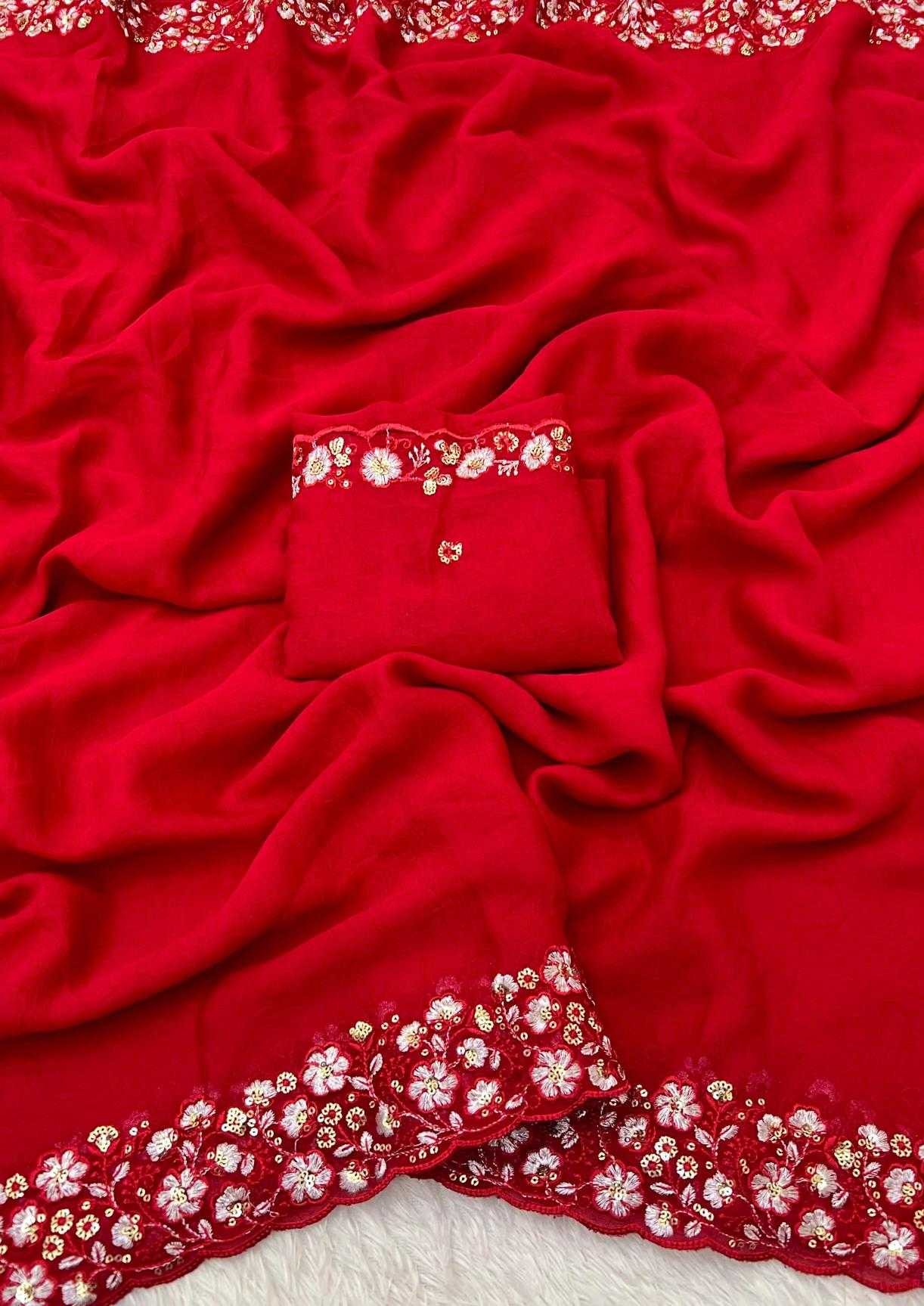 Ynf Crush Silk RIN198 AMONA Silk Sarees Wholesale Soft Silk Sarees Designer Silk Sarees Embroidered Silk Sarees Manufacturer