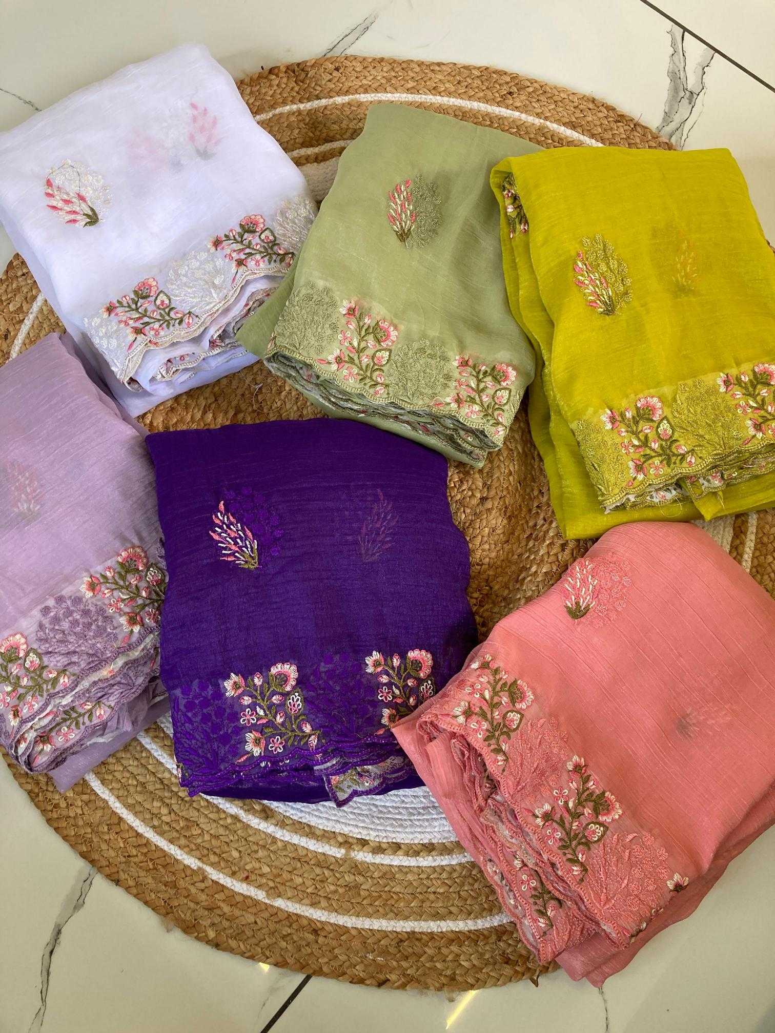 Ynf Crush Silk RIN198 LIZA Silk Sarees Wholesale Designer Silk Sarees Silk Sarees For Weddings Embroidered Silk Sarees Manufacturer