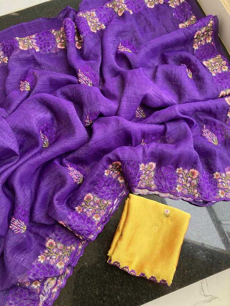 Ynf Crush Silk RIN198 LIZA Silk Sarees Wholesale Designer Silk Sarees Silk Sarees For Weddings Embroidered Silk Sarees Manufacturer